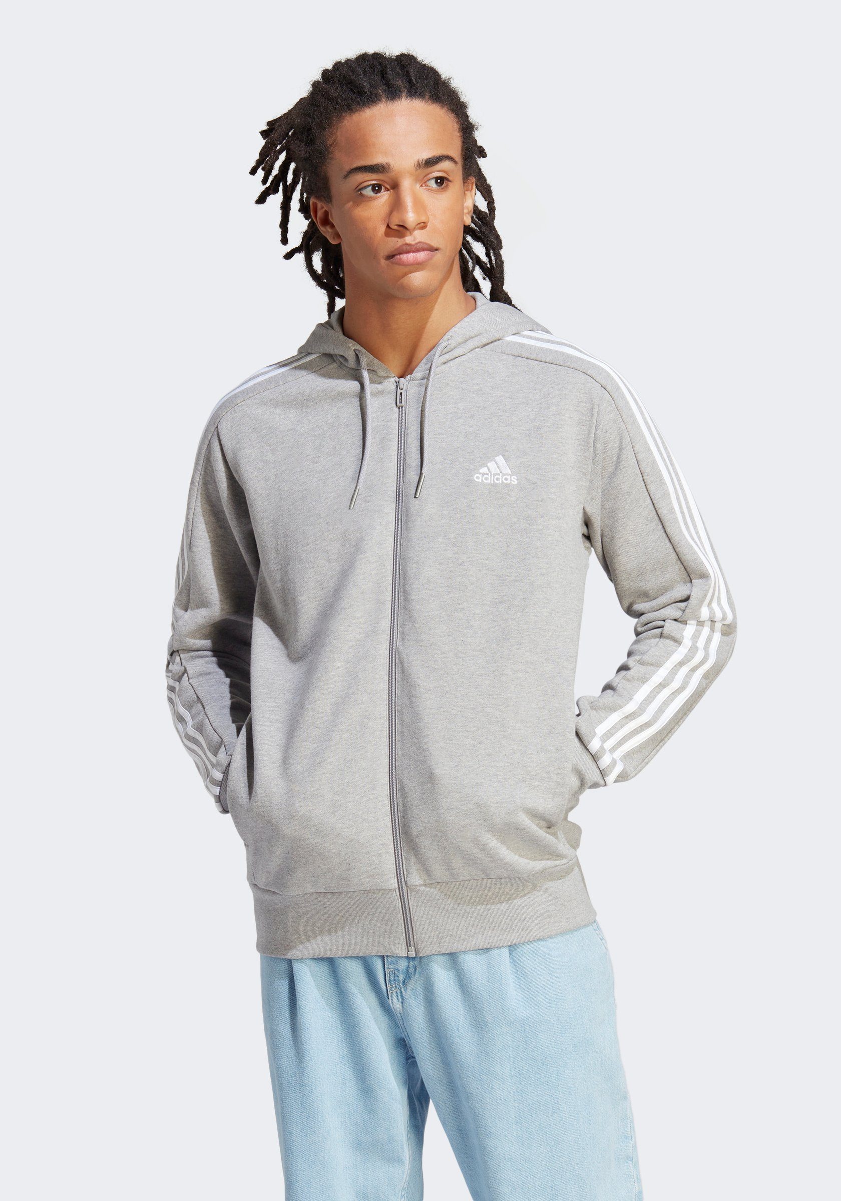 adidas Sportswear Capuchonsweatvest M 3S FT FZ HD (1-delig)