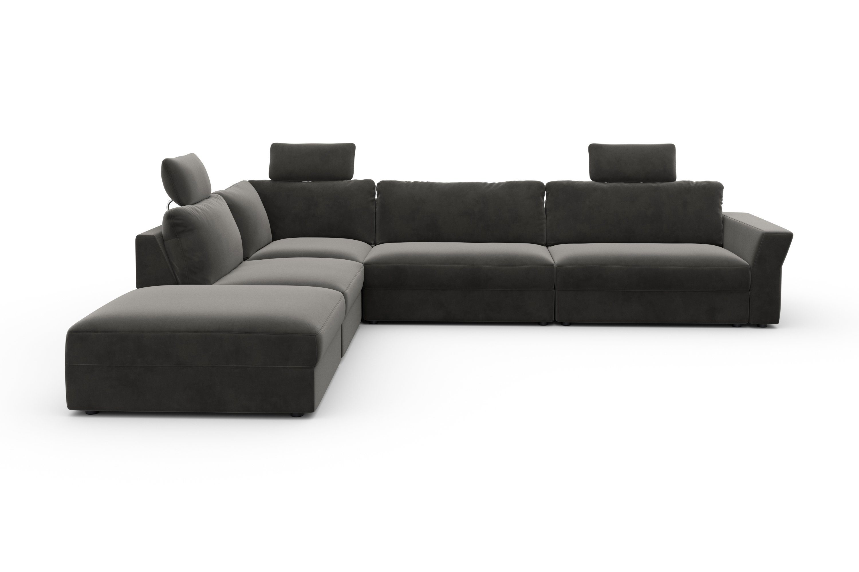 sit&more Hoekbank Cadabra L-vorm Breedte 356 cm, met zitdiepteverstelling