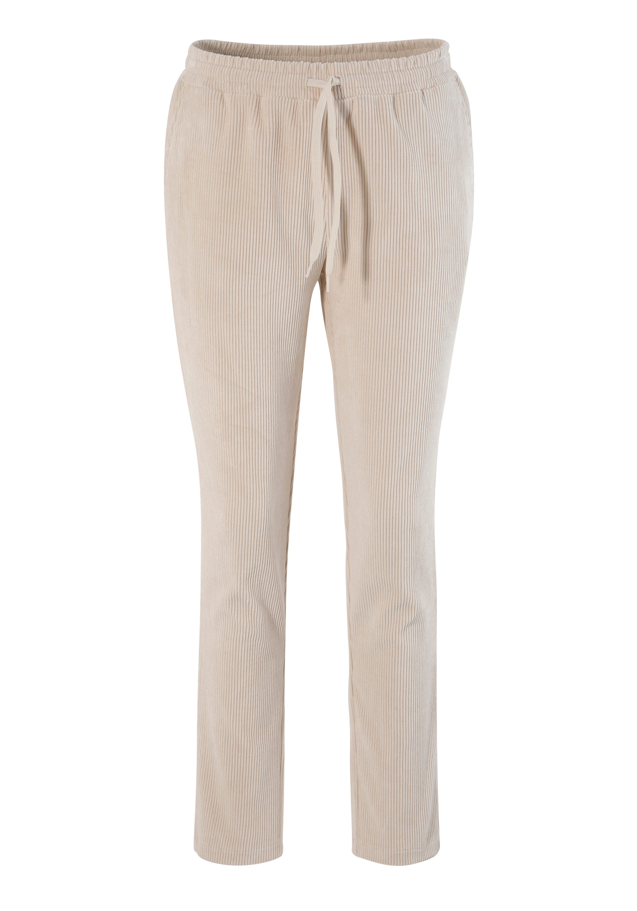 Aniston CASUAL Comfortbroek van trendy, elastische cord