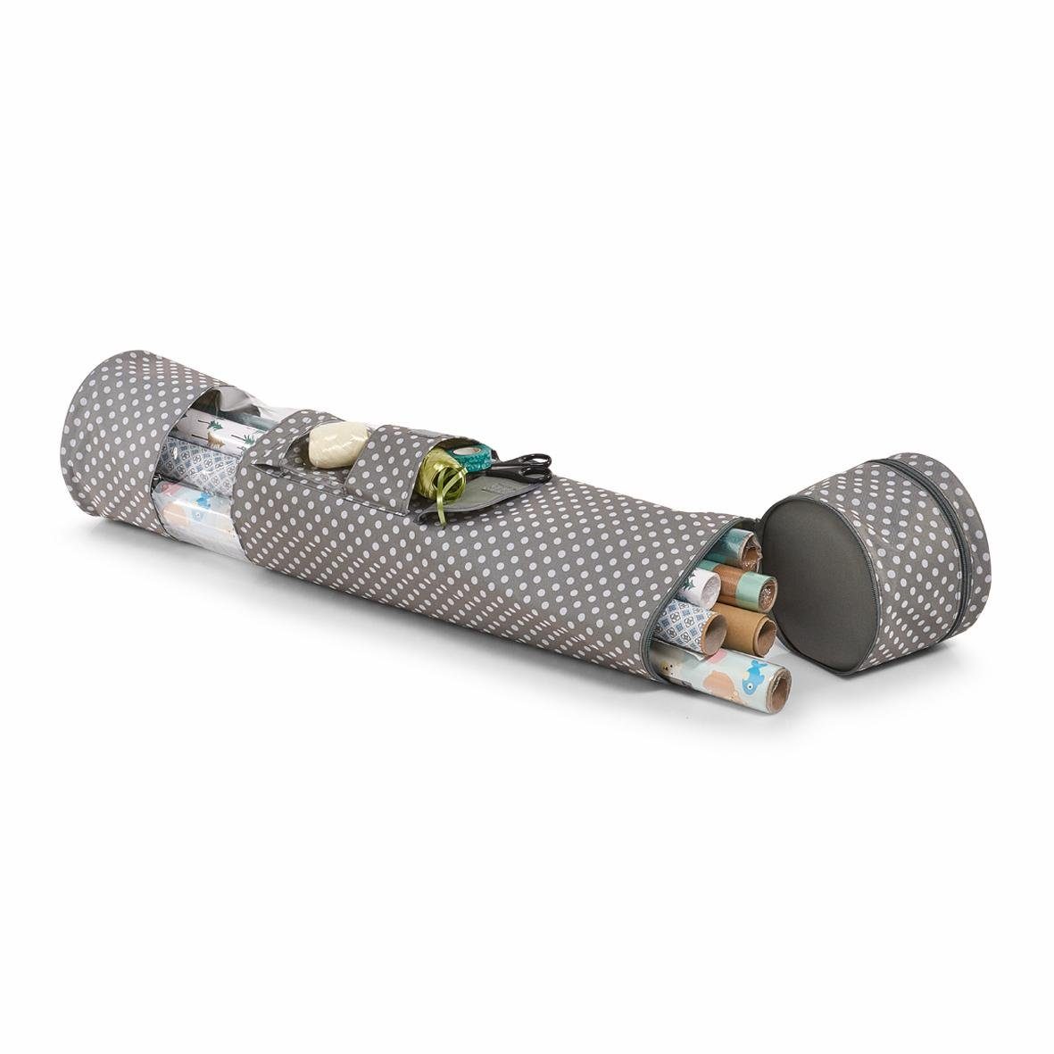 Zeller Present Multifunctionele mand Polyester Ø17x85