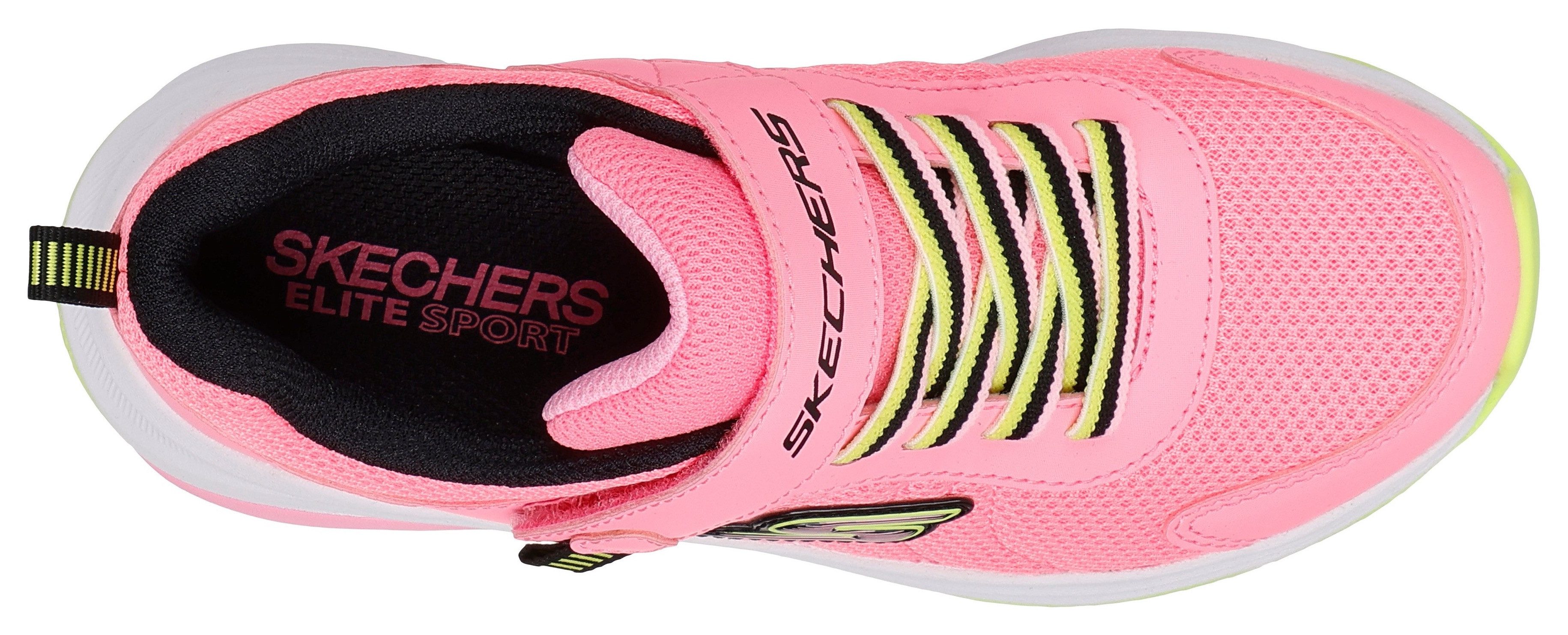 Skechers Sneakers SKECHERS ELITE SPORT TEMPO , trekking schoen met klittenband, maat sjabloon om te downloaden