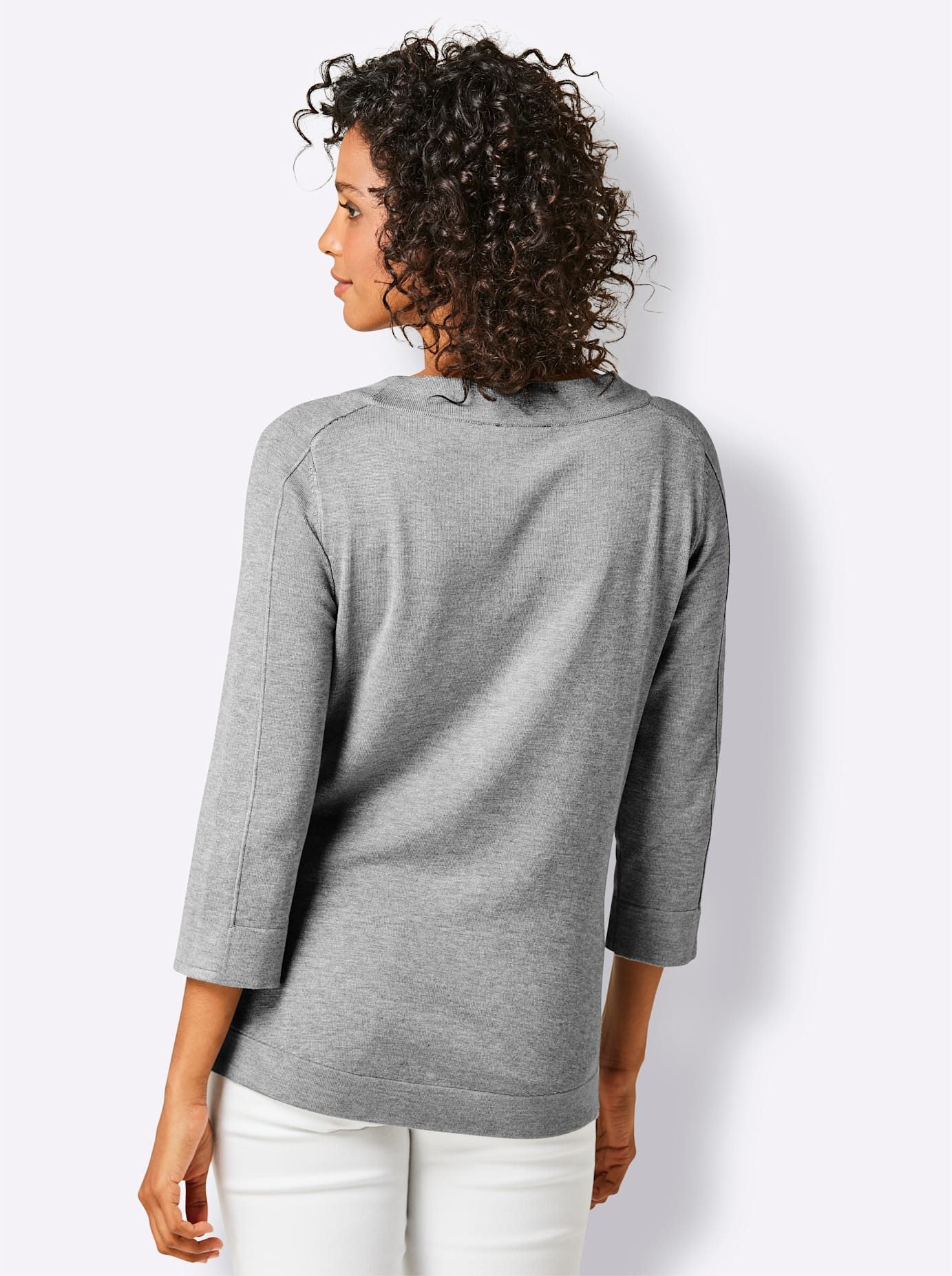 CREATION L PREMIUM Gebreide trui Lyocell-viscose trui