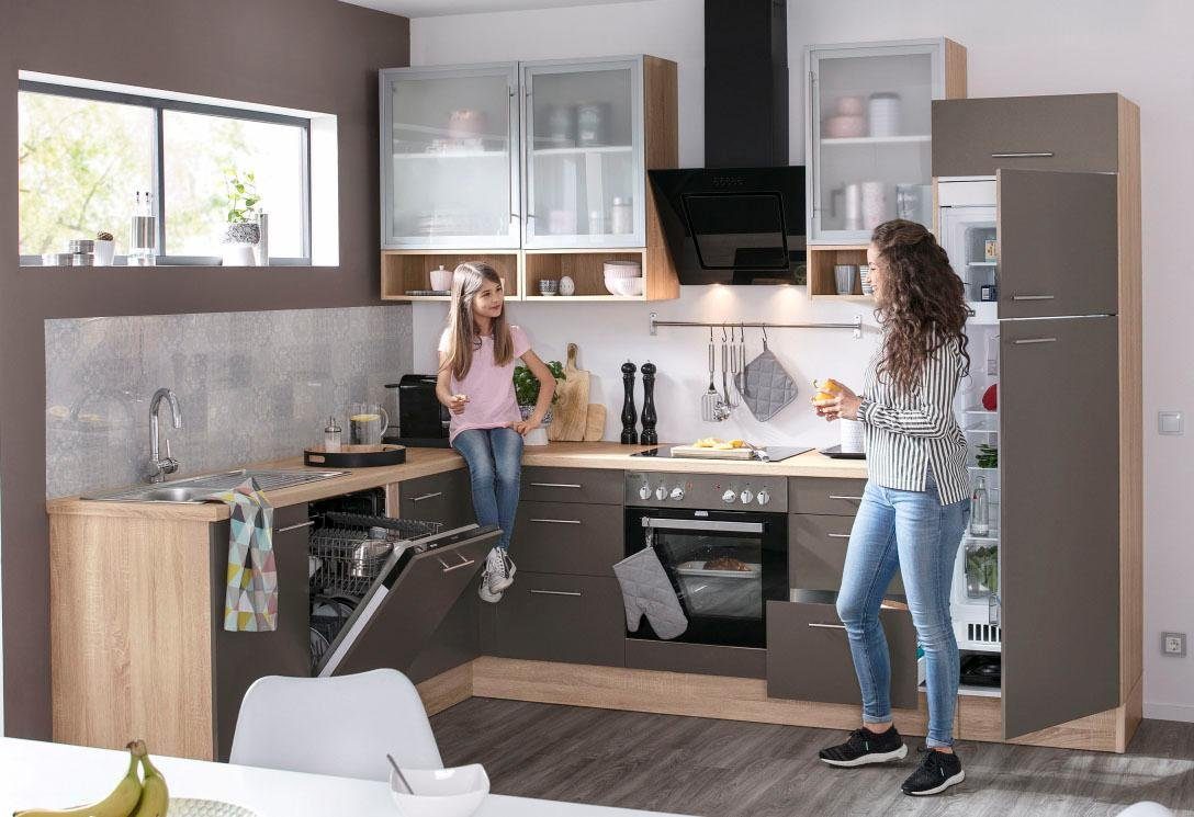 OPTIFIT Hangend kastje met glasdeur , breedte 50 cm