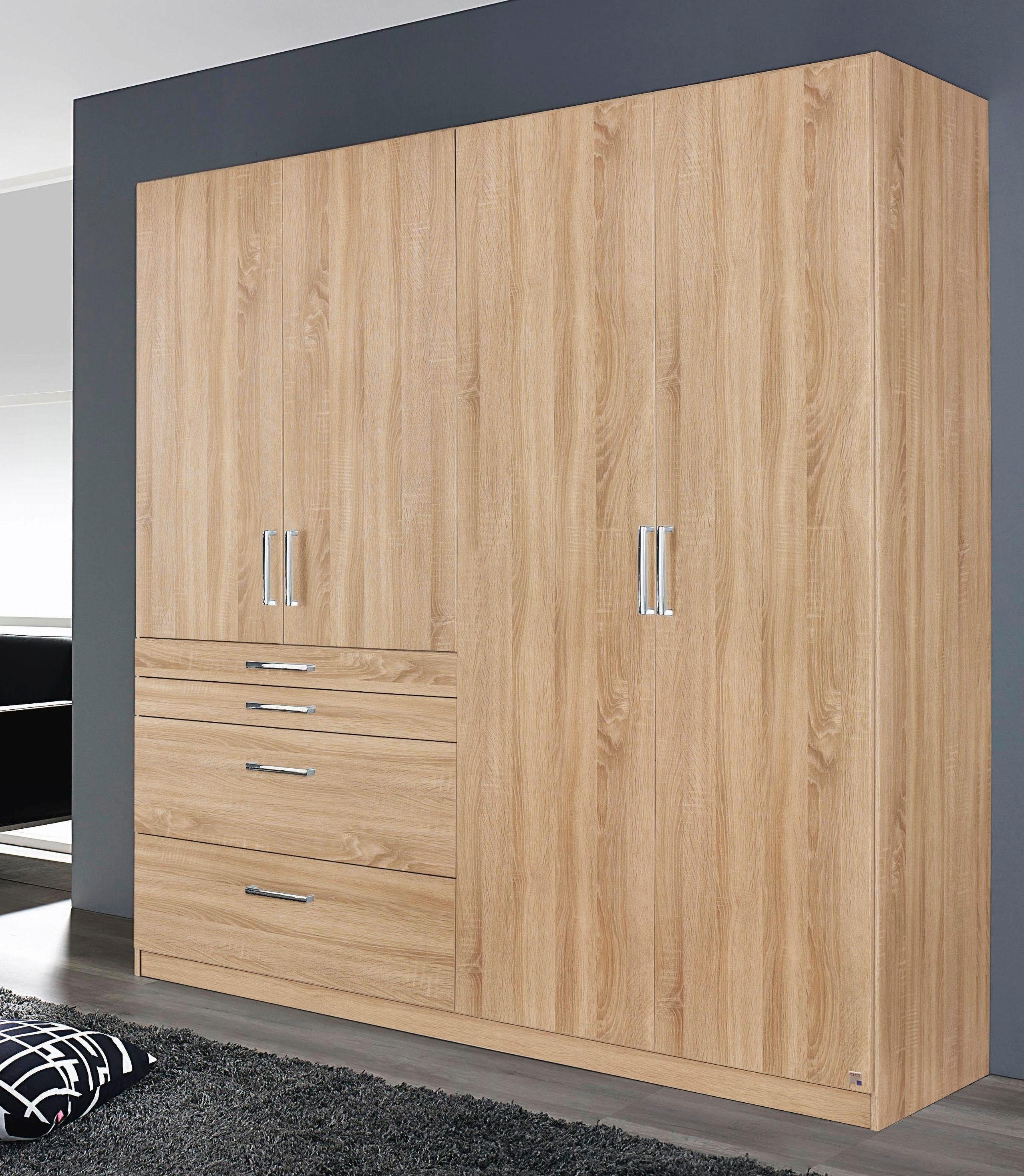 rauch Kledingkast Harburg draaideurkast slaapkamerkast met veel opbergruimte kledingkasten beige