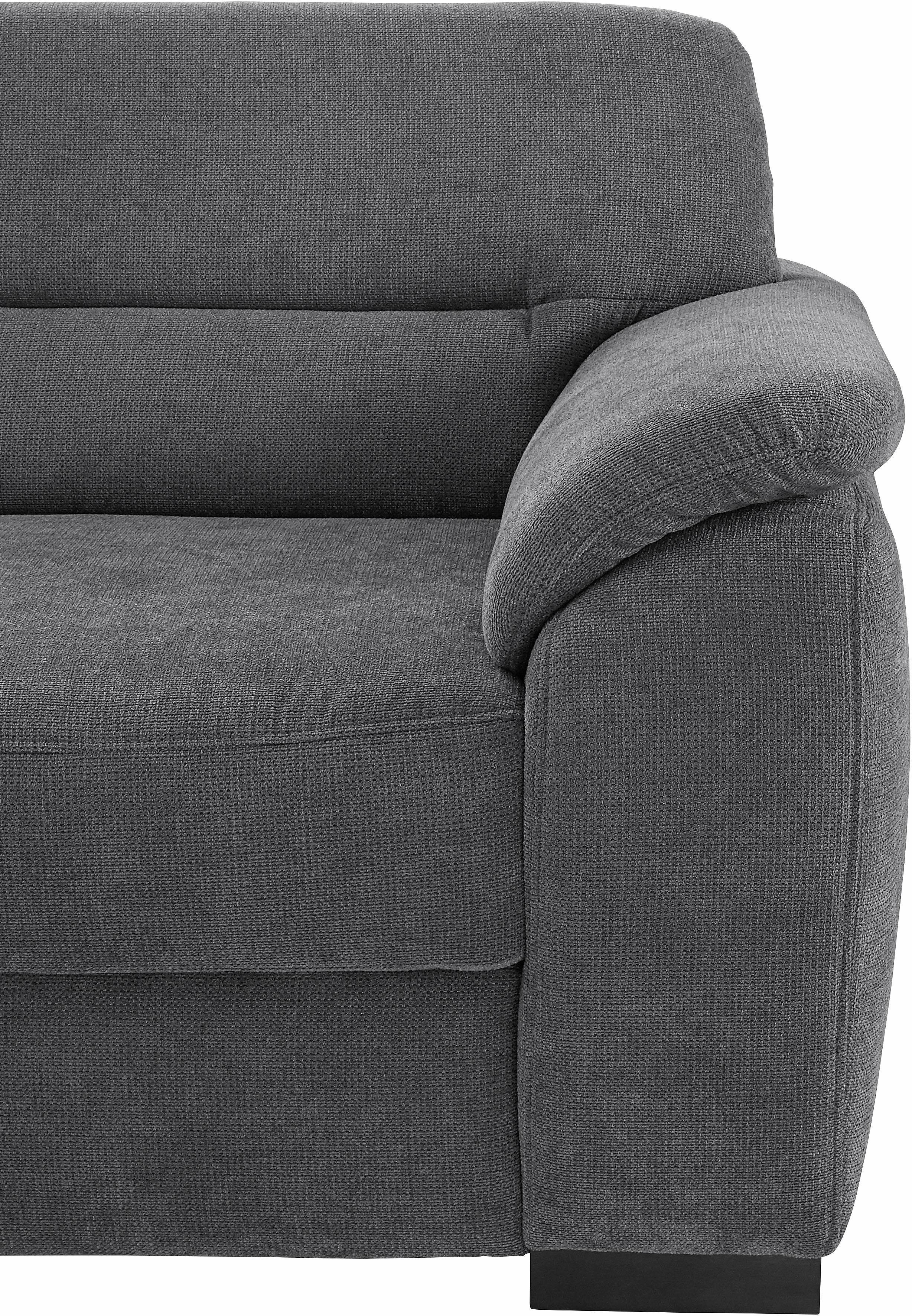 sit&more Hoekbank Montego L-vorm naar keuze met slaapfunctie en lade