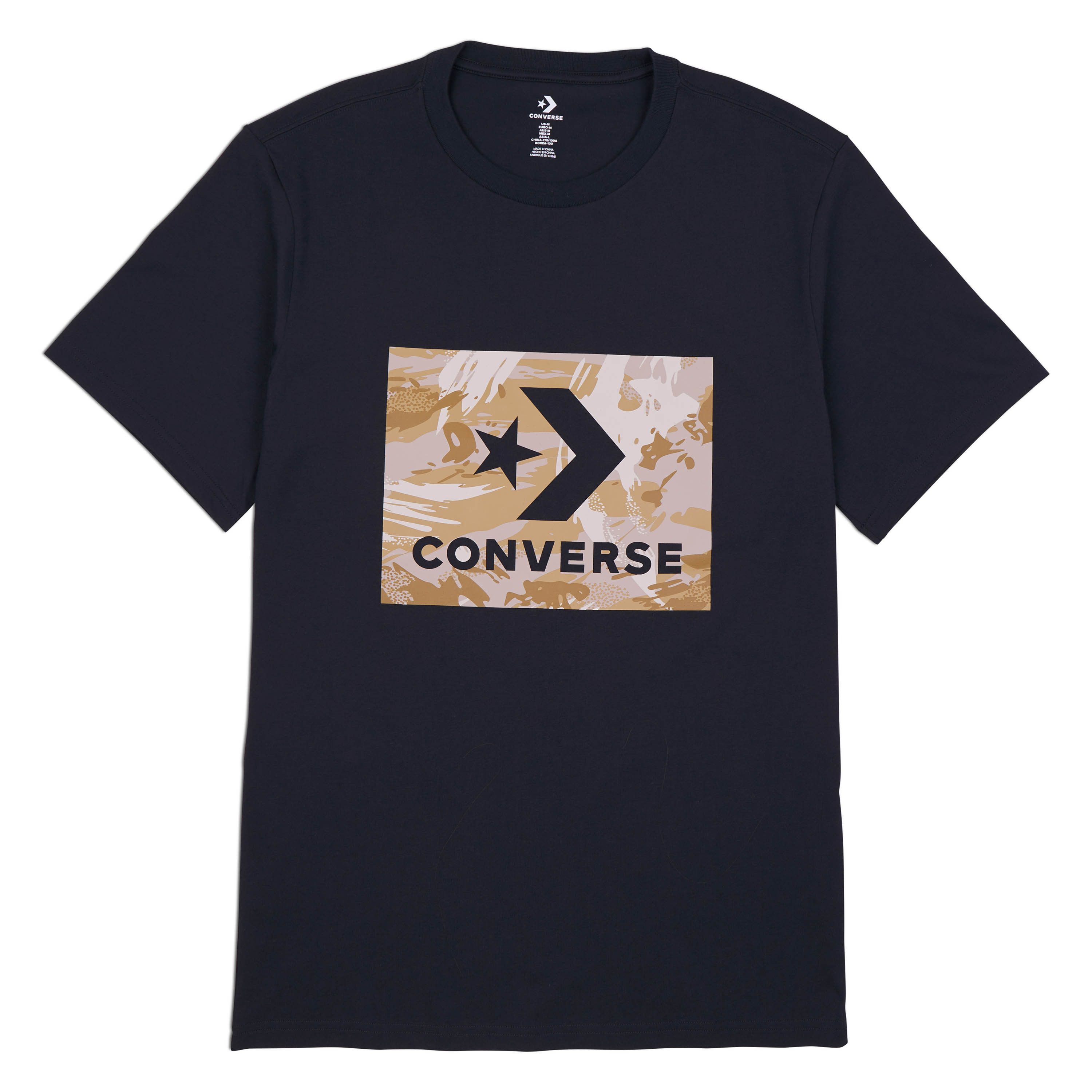 Converse T-shirt STAR CHEVRON CAMO