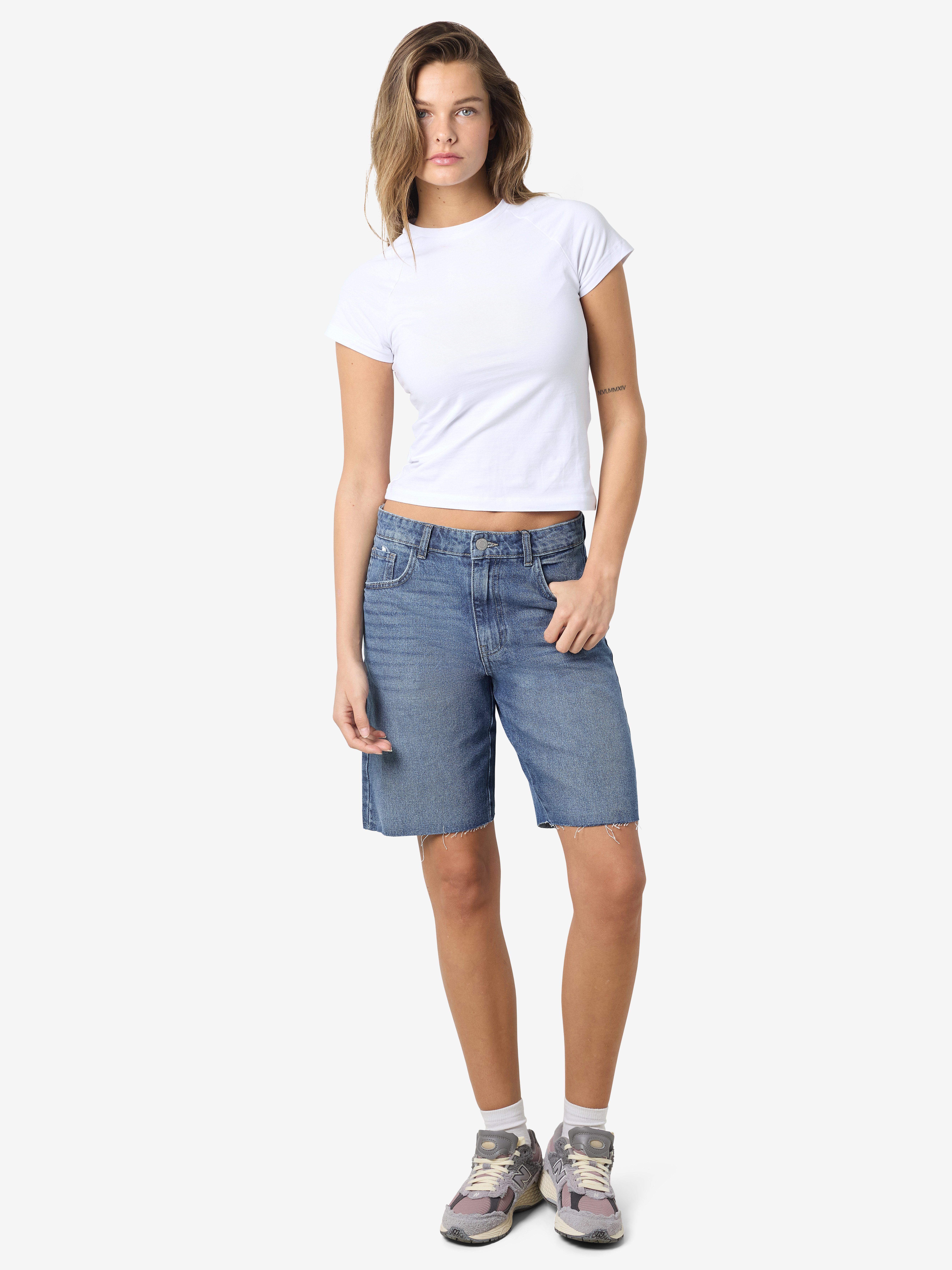 Noisy may Jeansshort NMHOLLA NW LOOSE SHORT AZ426MB NOOS