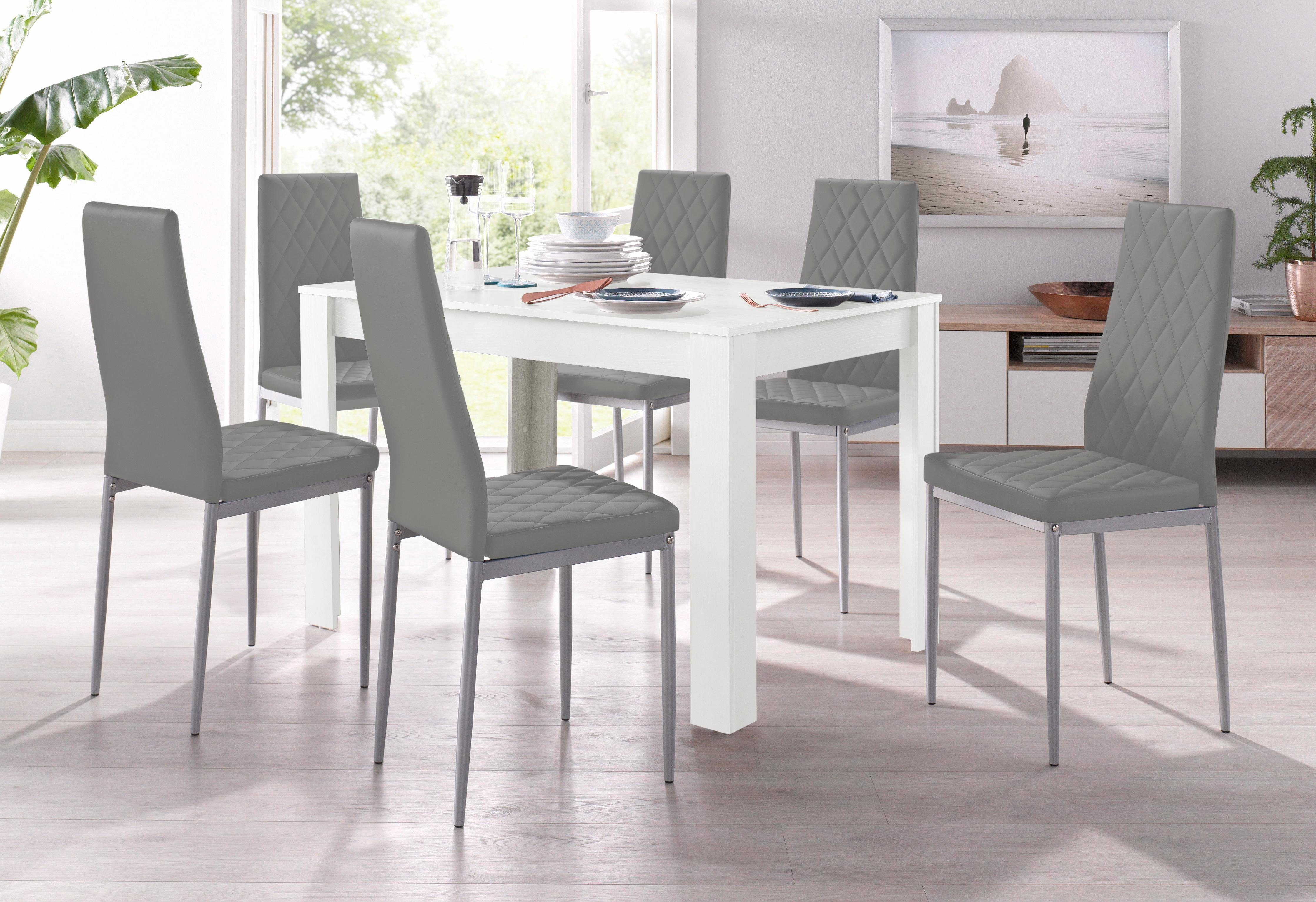 INOSIGN Eethoek TOPSELLER! Tafel, stoel, OTTOs keuze (set, 5-delig)