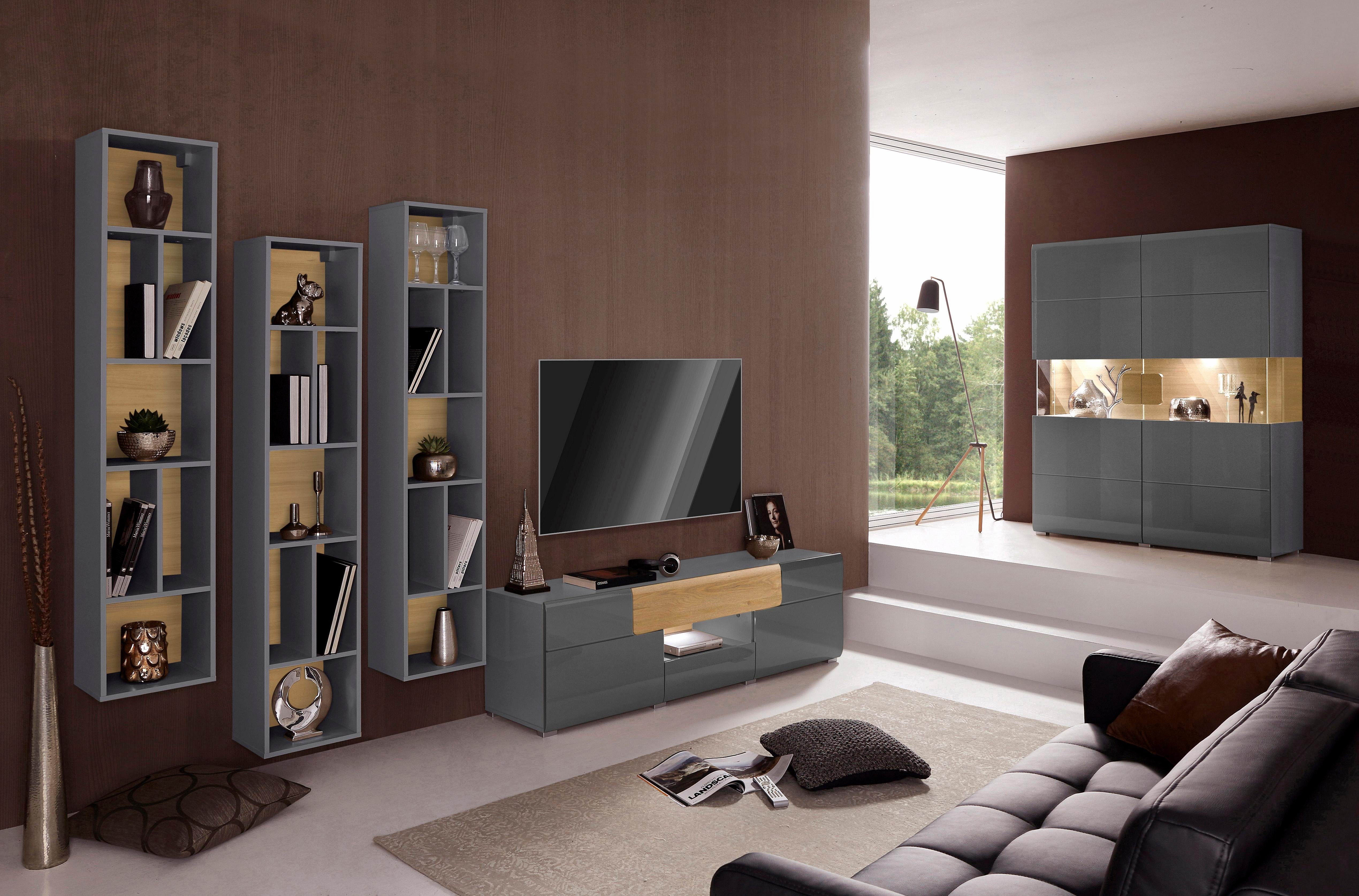 INOSIGN Tv-meubel Toledo, breedte 159 cm, modieuze TV-kast met decoratief freeswerk