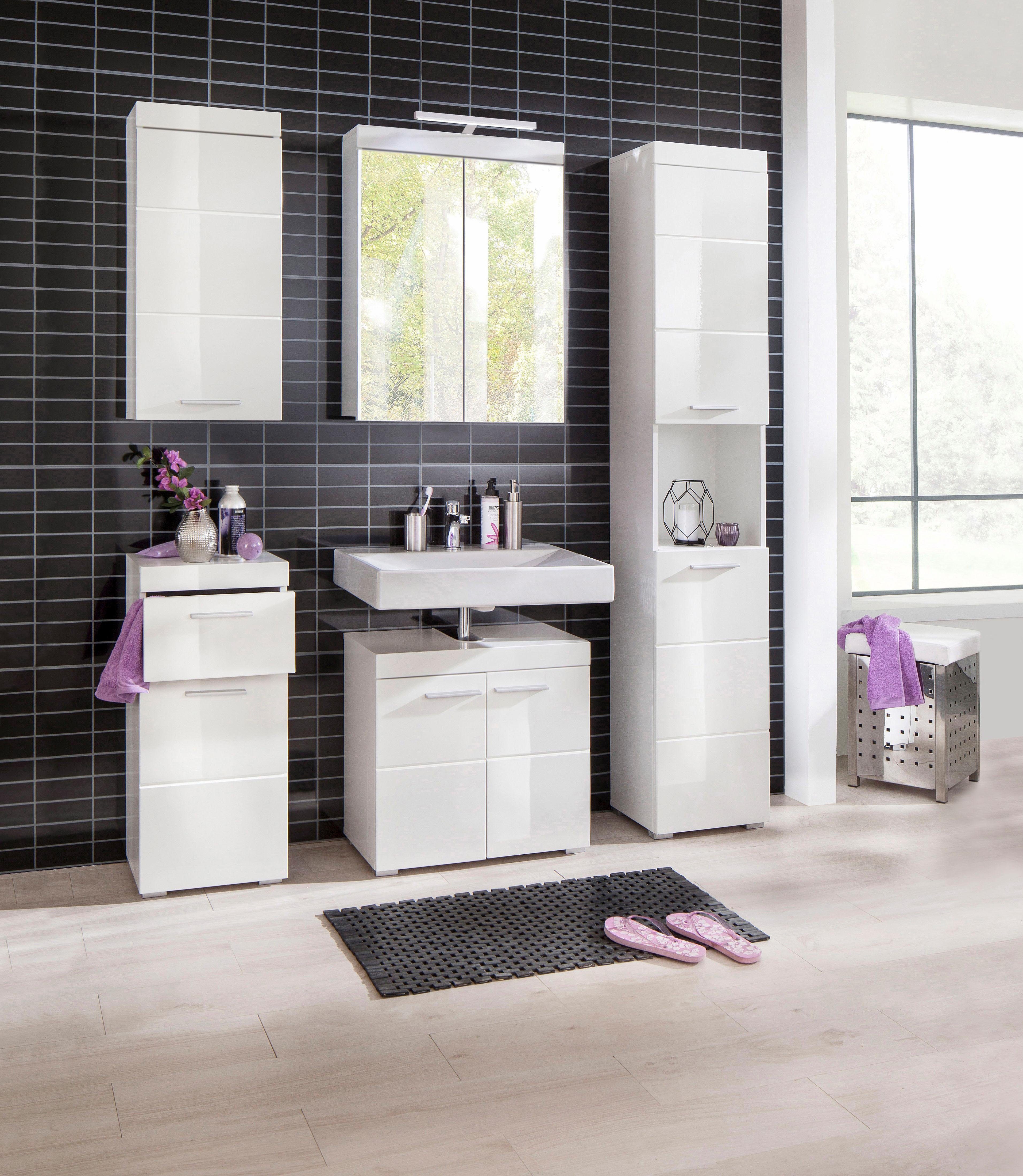 INOSIGN Spiegelkast Avena Badkamerkast optioneel met LED-verlichting - (B/D/H) 60/17/77 cm