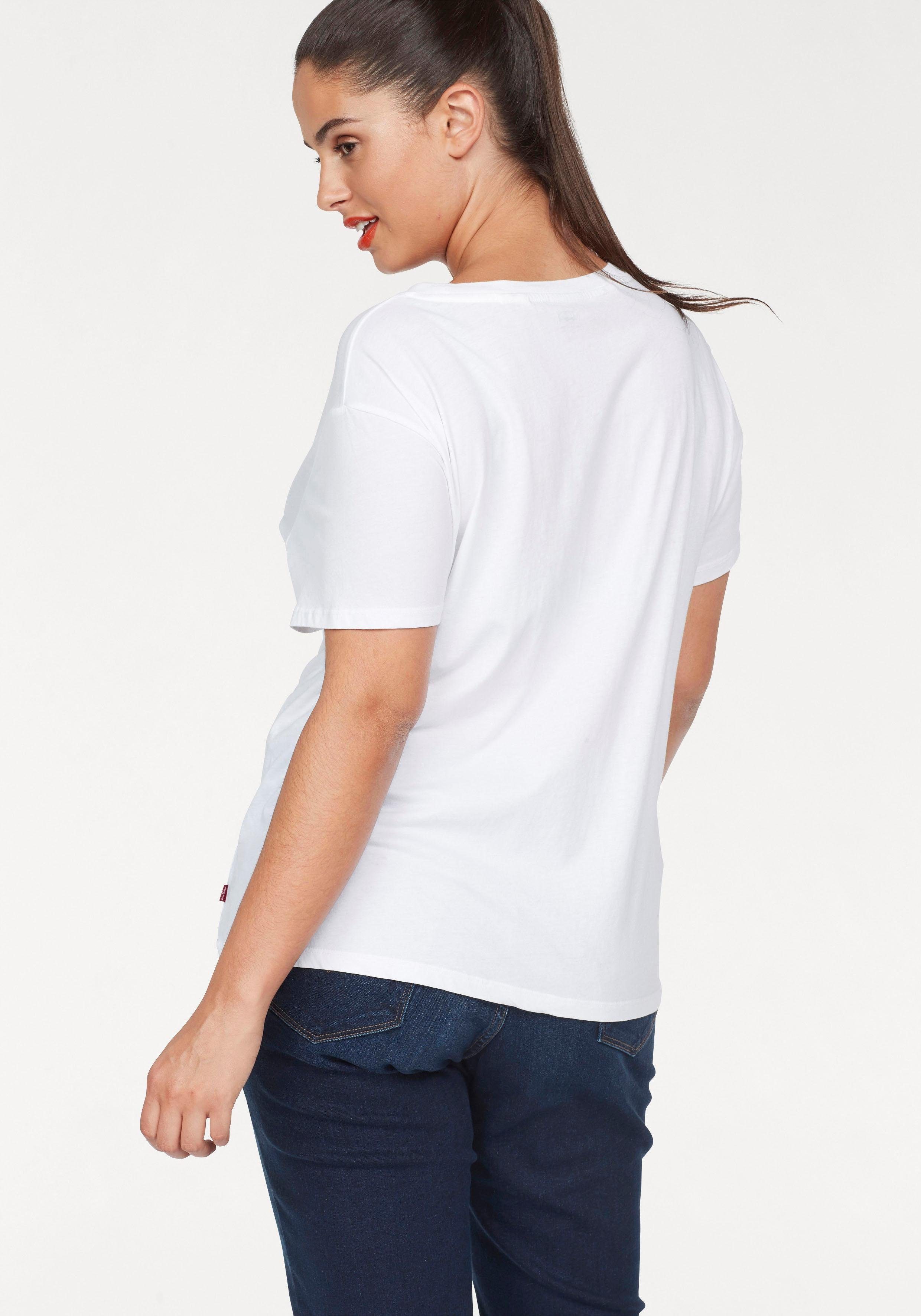Levi's® Plus T-shirt Perfect Tee met batwing-logo