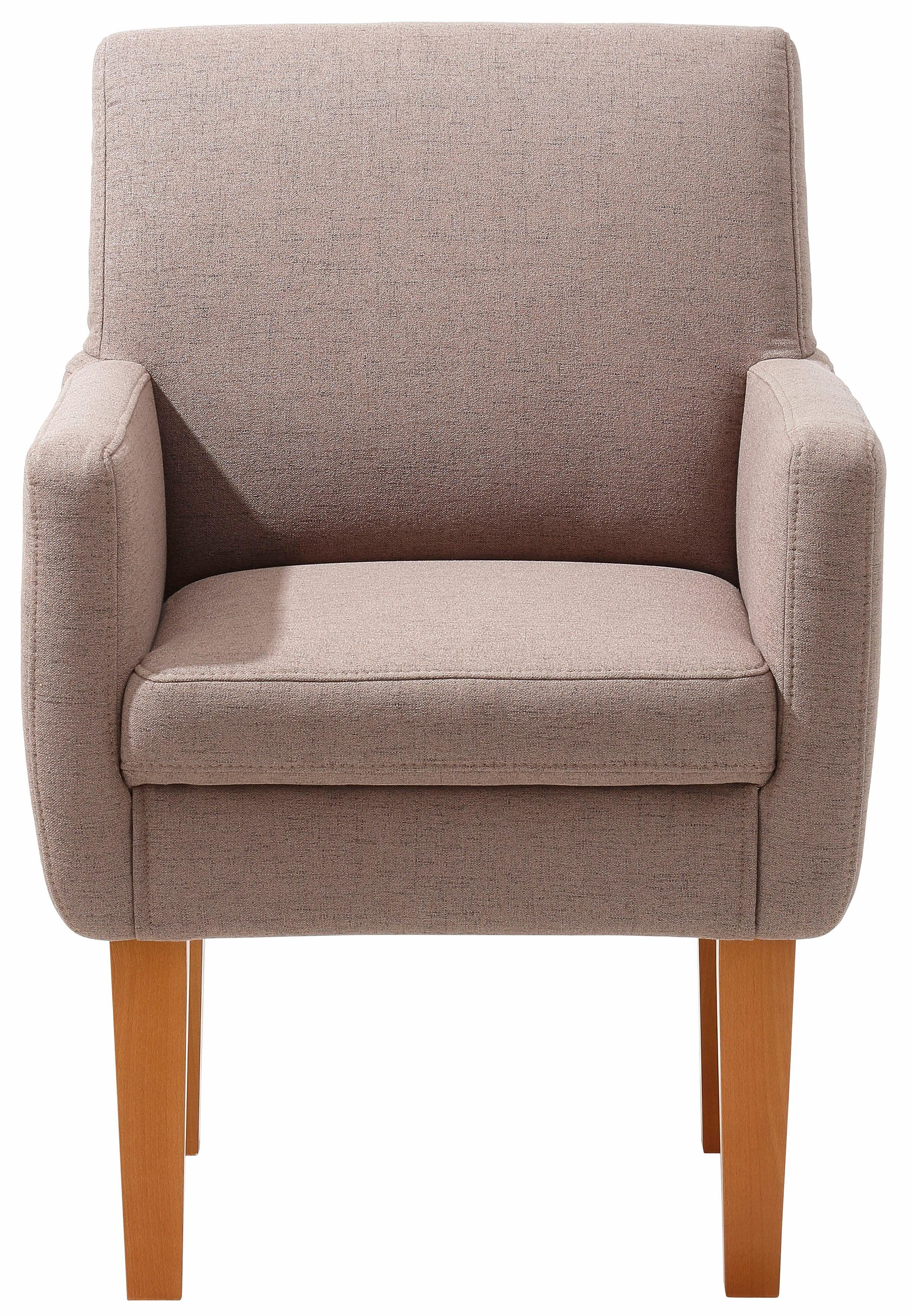 Home affaire Fauteuil Fehmarn comfortabele zithoogte van 54 cm, in 3 verschillende stofkwaliteiten