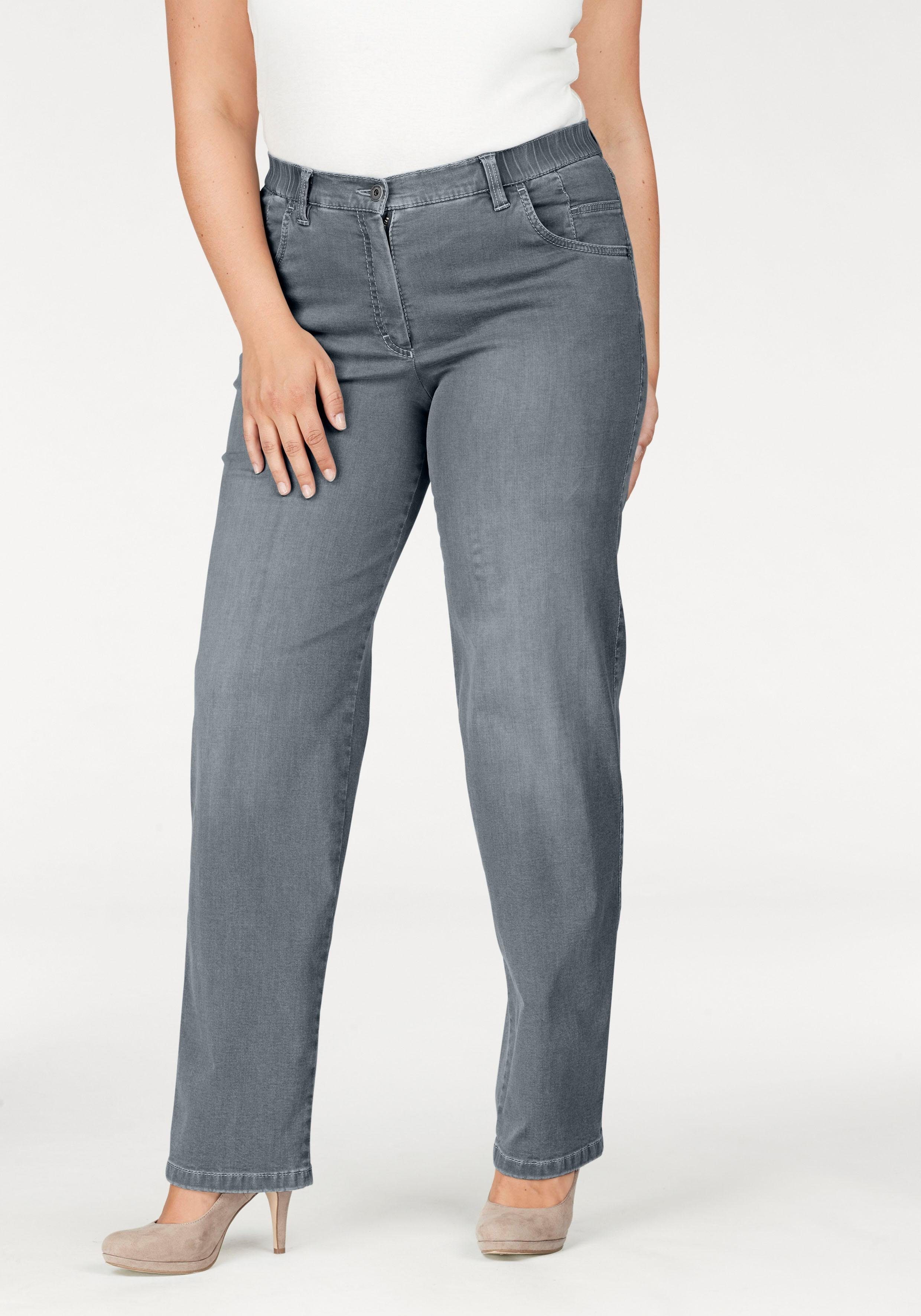 KjBRAND Straight jeans Babsie: prettige bovenbeenwijdte Super Stretch  online verkrijgbaar | OTTO