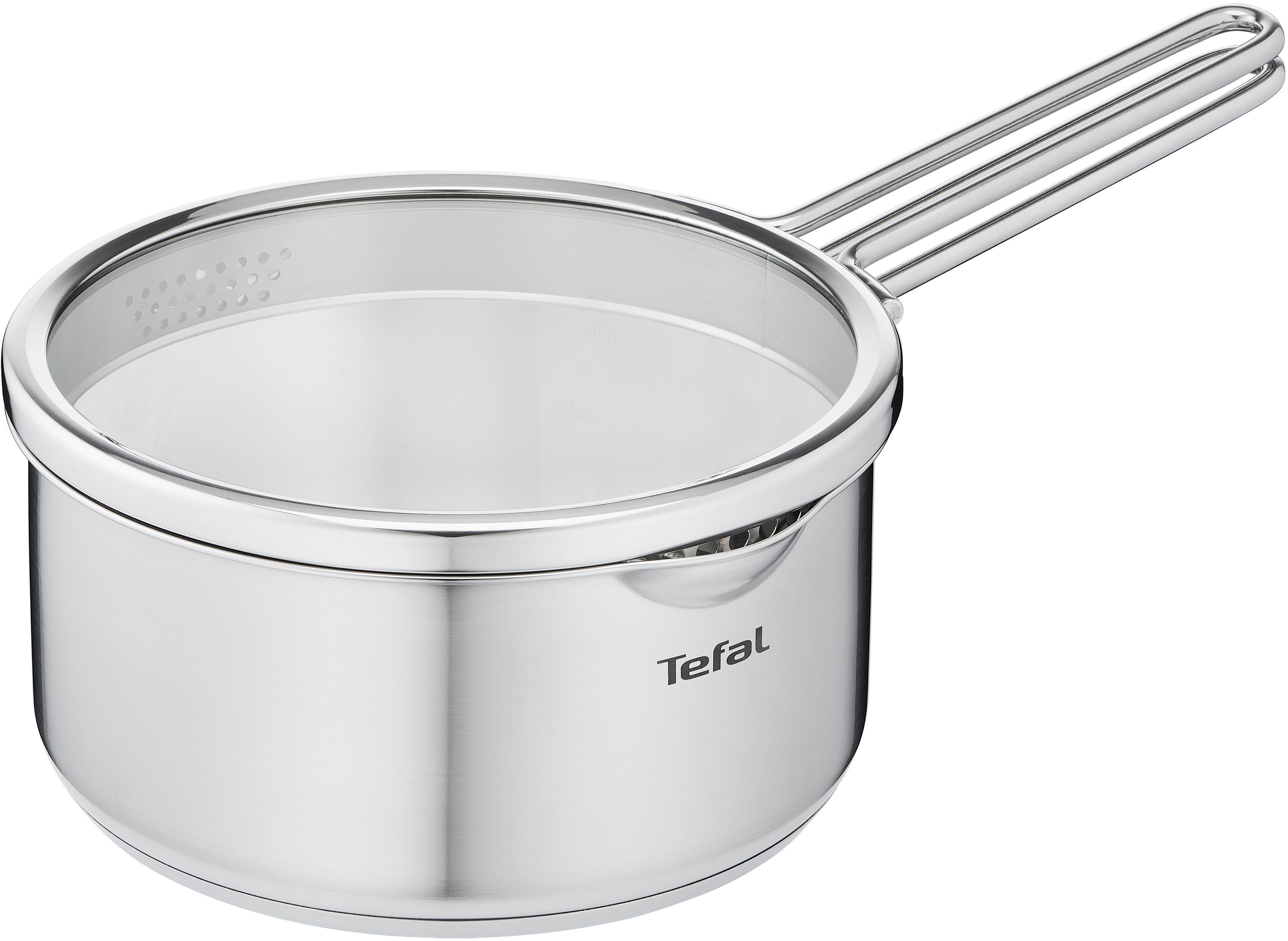 Tefal Pannenset Jamie Oliver Ingenio G6, kookpan set inductie met pannen Thermo-signaal, geschikt voor alle soorten fornuizen, L9769932 (set, 6-delig)