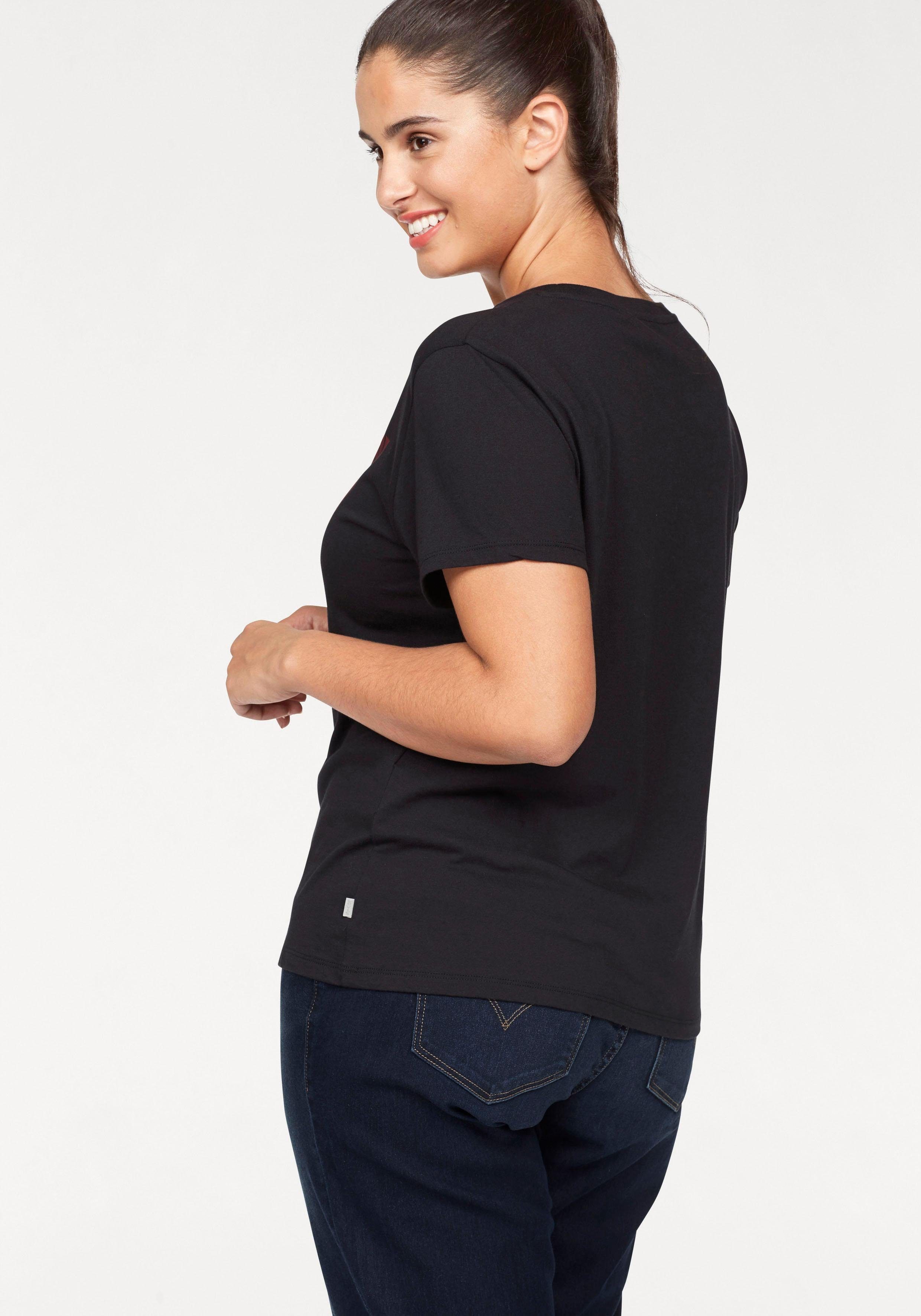 Levi's® Plus T-shirt Perfect Tee met batwing-logo