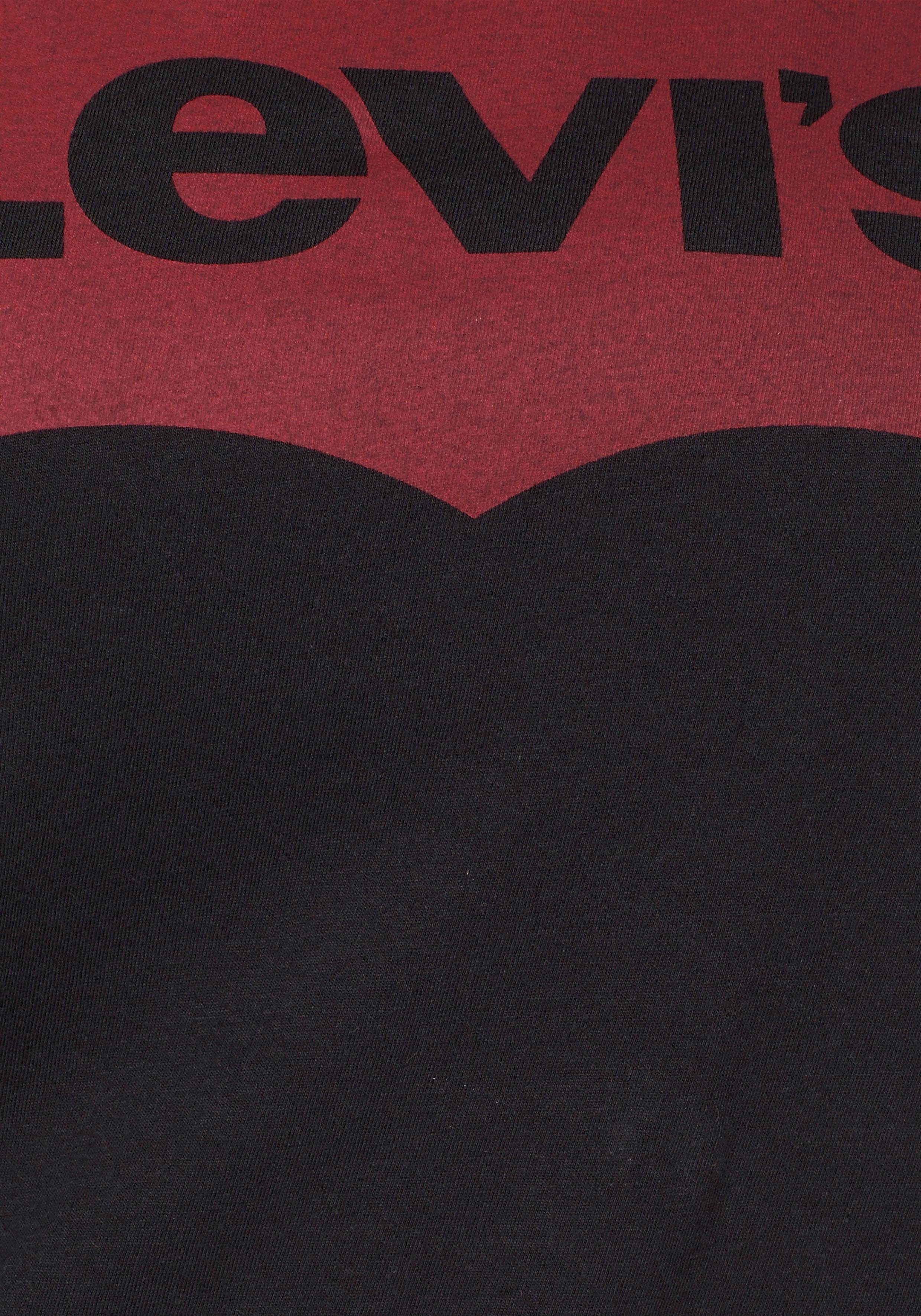 Levi's® Plus T-shirt Perfect Tee met batwing-logo