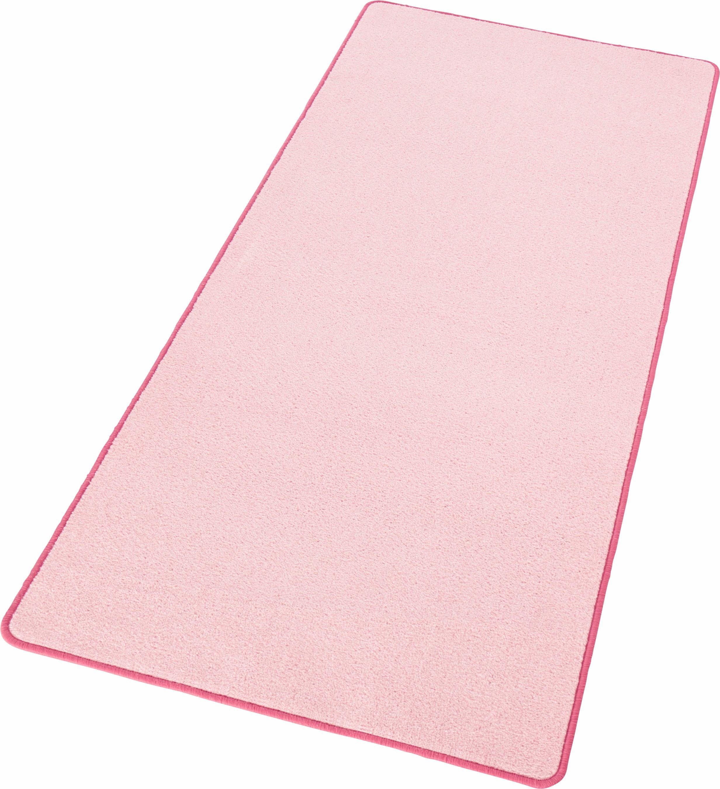 HANSE Home Vloerkleed Fancy Kortpolig, loper, effen, geketteld, woonkamer, slaapkamer, eetkamer