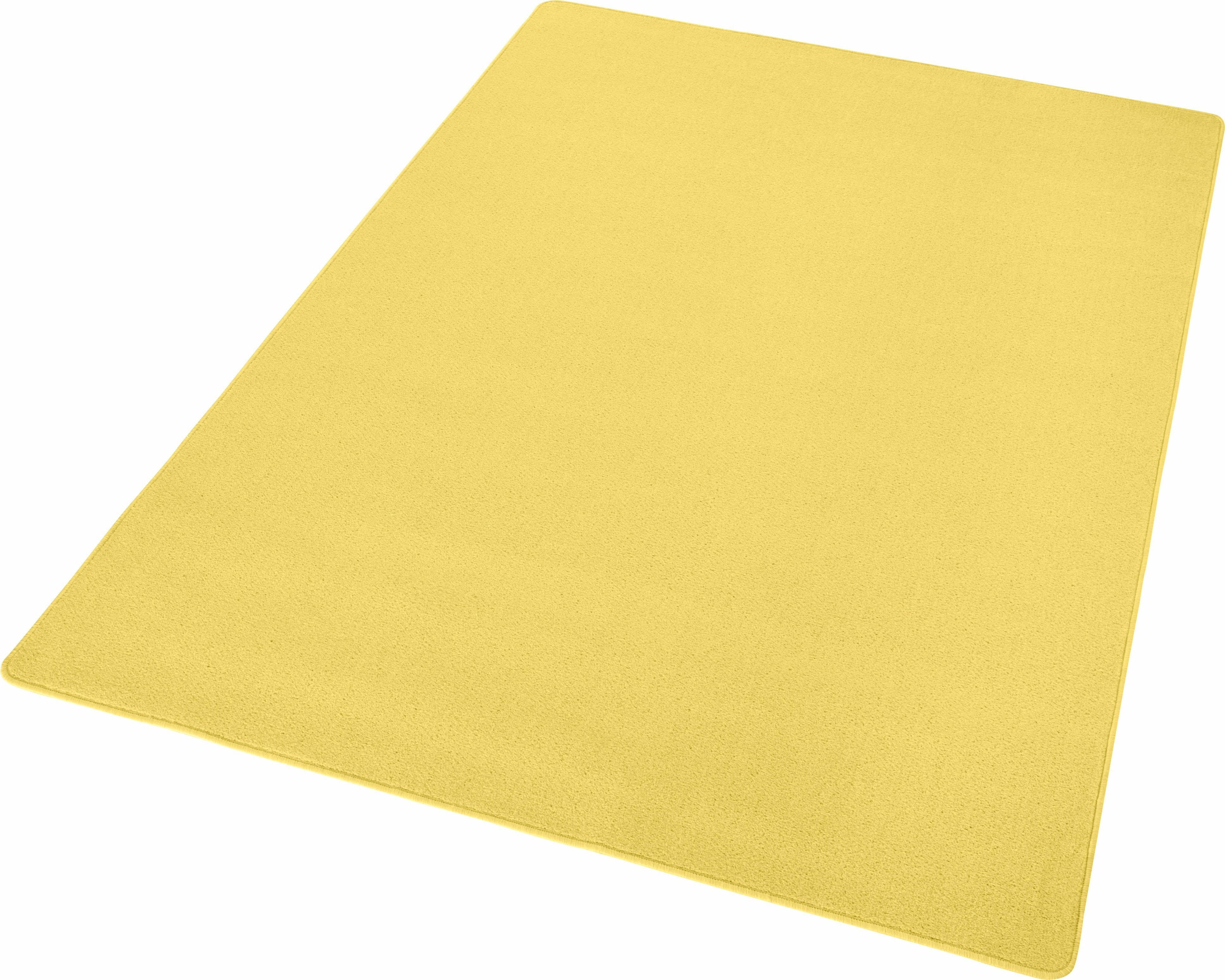 HANSE Home Vloerkleed Fancy Kortpolig, loper, effen, geketteld, woonkamer, slaapkamer, eetkamer