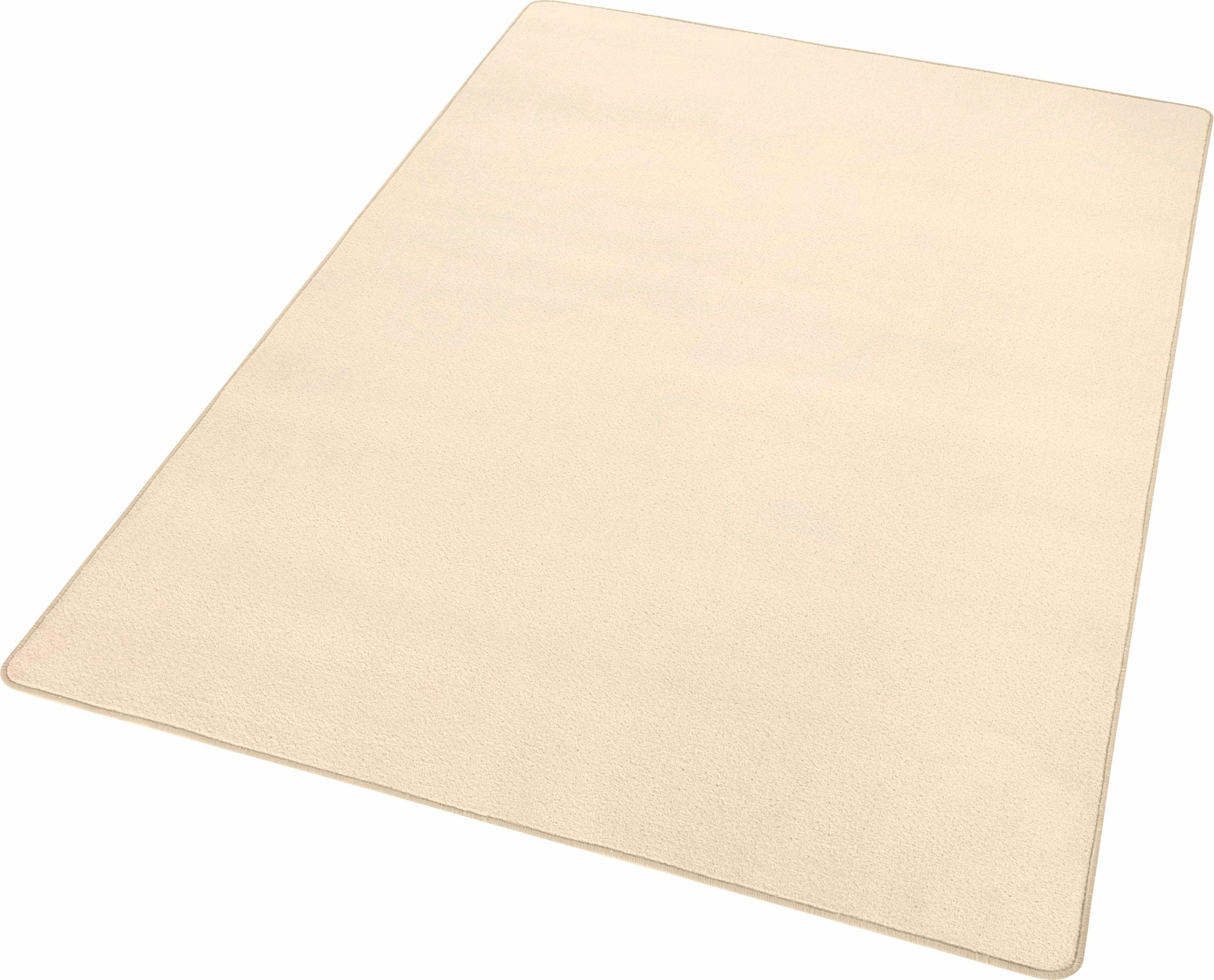 HANSE Home Vloerkleed Fancy Kortpolig, loper, effen, geketteld, woonkamer, slaapkamer, eetkamer
