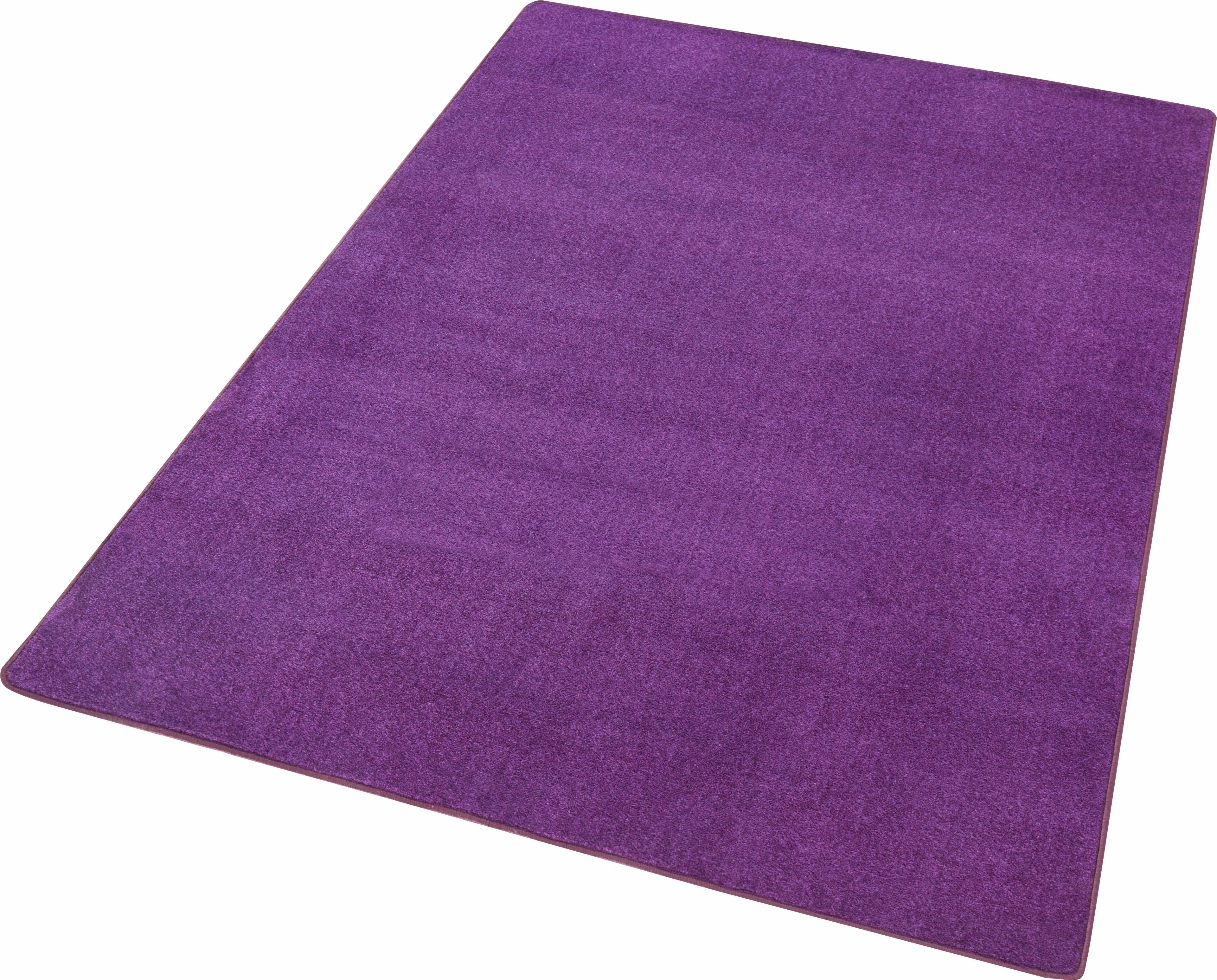 HANSE Home Vloerkleed Fancy Kortpolig, loper, effen, geketteld, woonkamer, slaapkamer, eetkamer