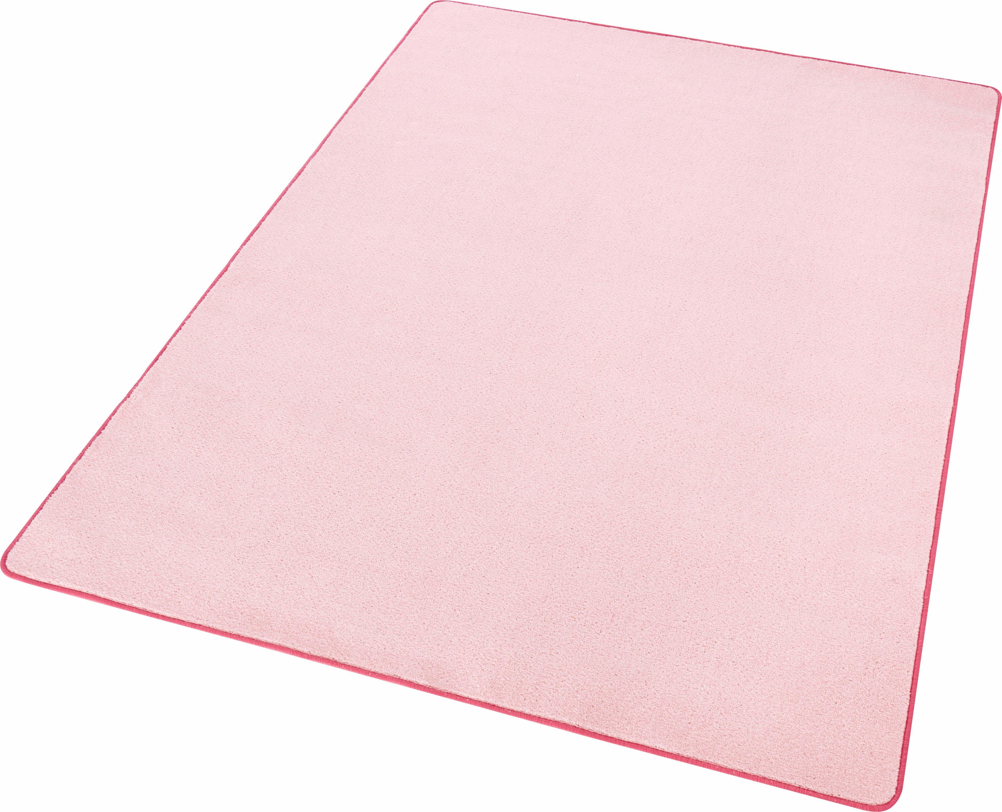 HANSE Home Vloerkleed Fancy Kortpolig, loper, effen, geketteld, woonkamer, slaapkamer, eetkamer