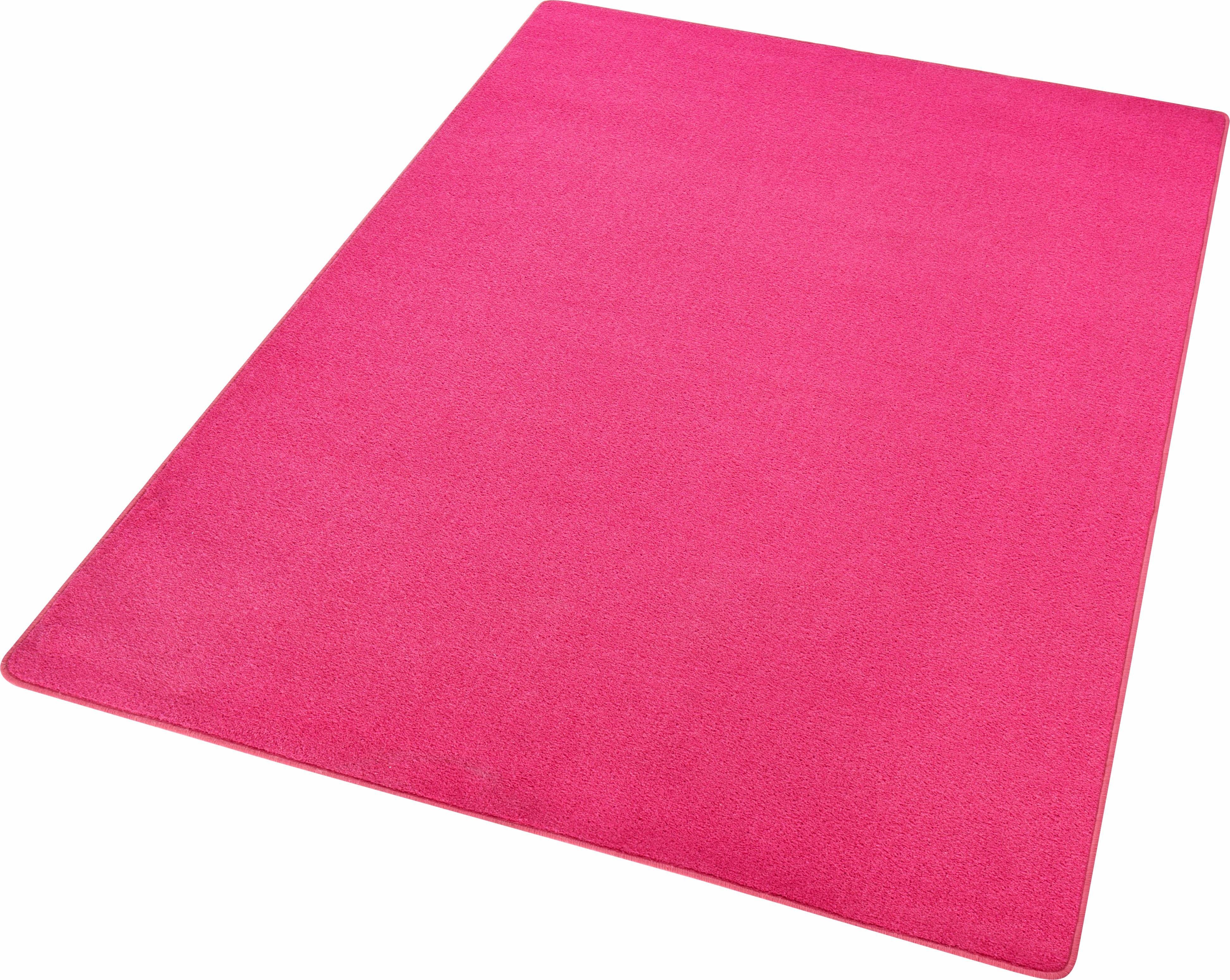 HANSE Home Vloerkleed Fancy Kortpolig, loper, effen, geketteld, woonkamer, slaapkamer, eetkamer
