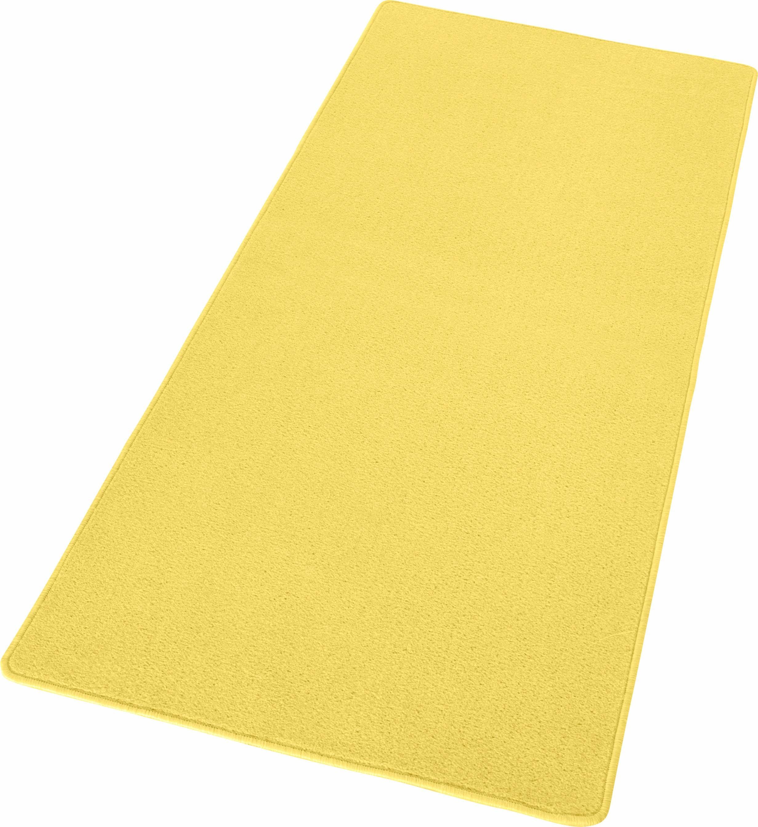 HANSE Home Vloerkleed Fancy Kortpolig, loper, effen, geketteld, woonkamer, slaapkamer, eetkamer