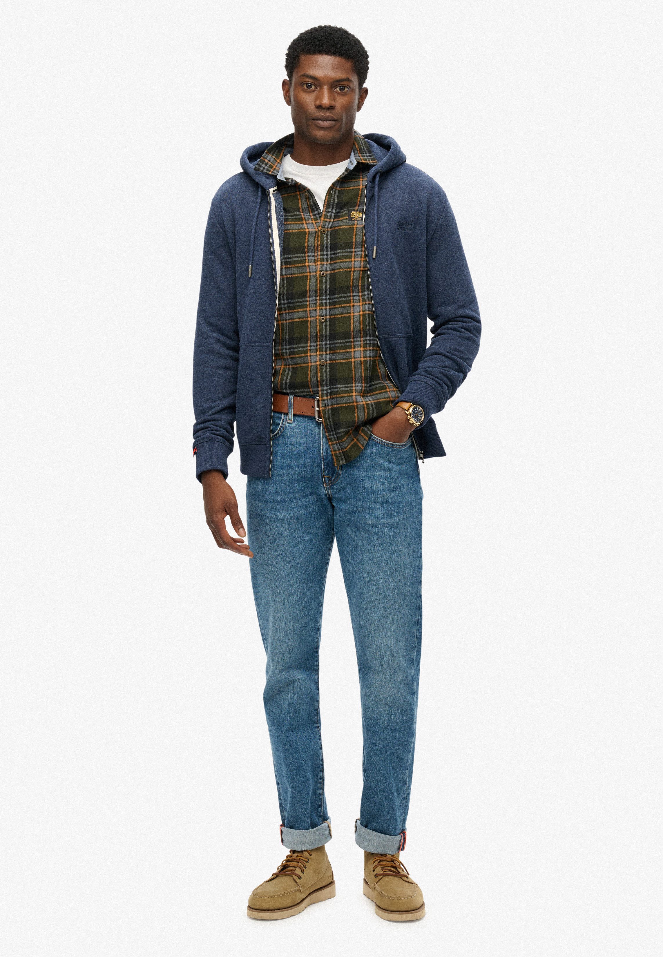 Superdry Capuchonsweatvest ESSENTIAL LOGO ZIP HOODIE HB