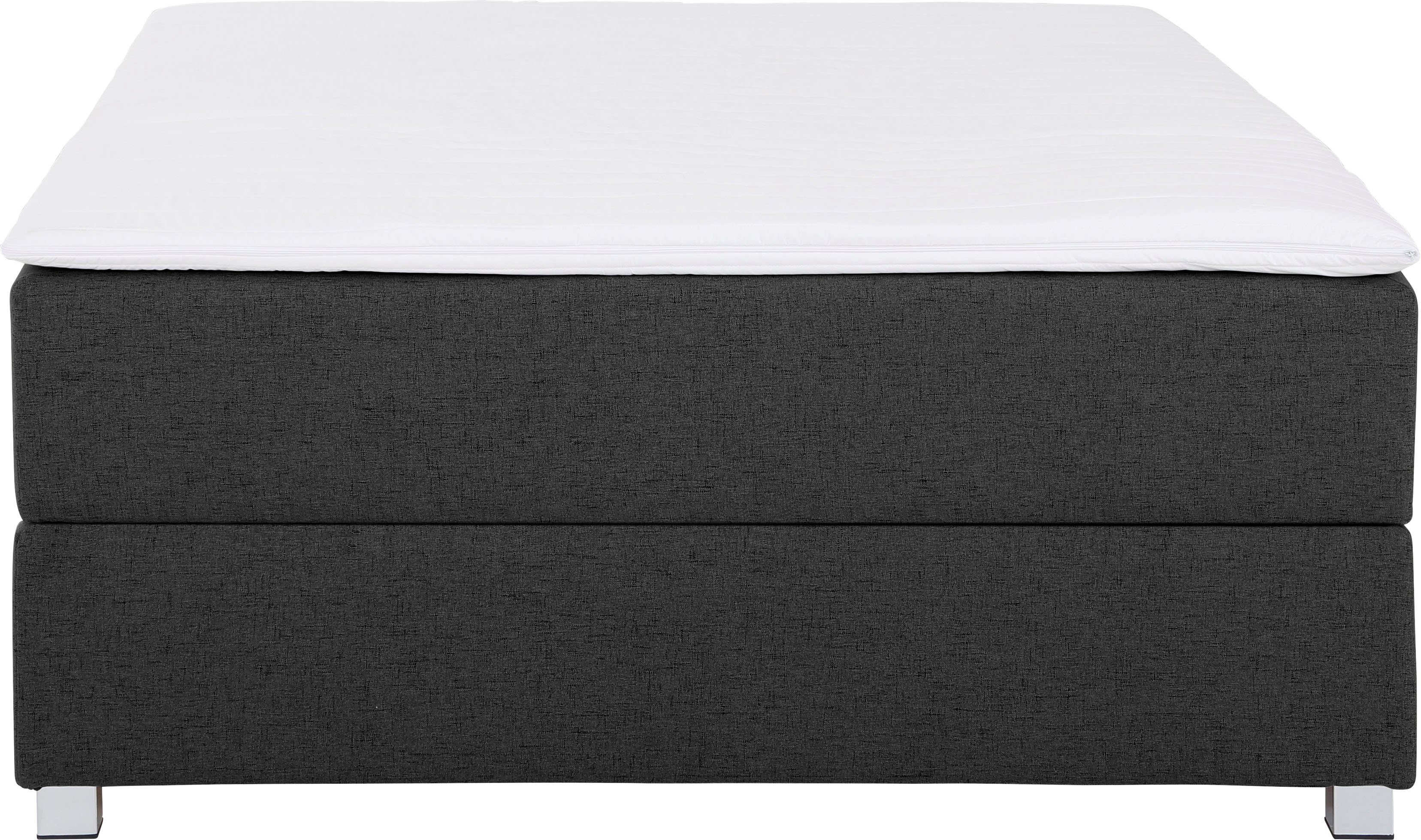 INOSIGN Boxspring Alexis zonder hoofdbord - ideaal voor ruimtes met schuine plafonds, in 4 breedten
