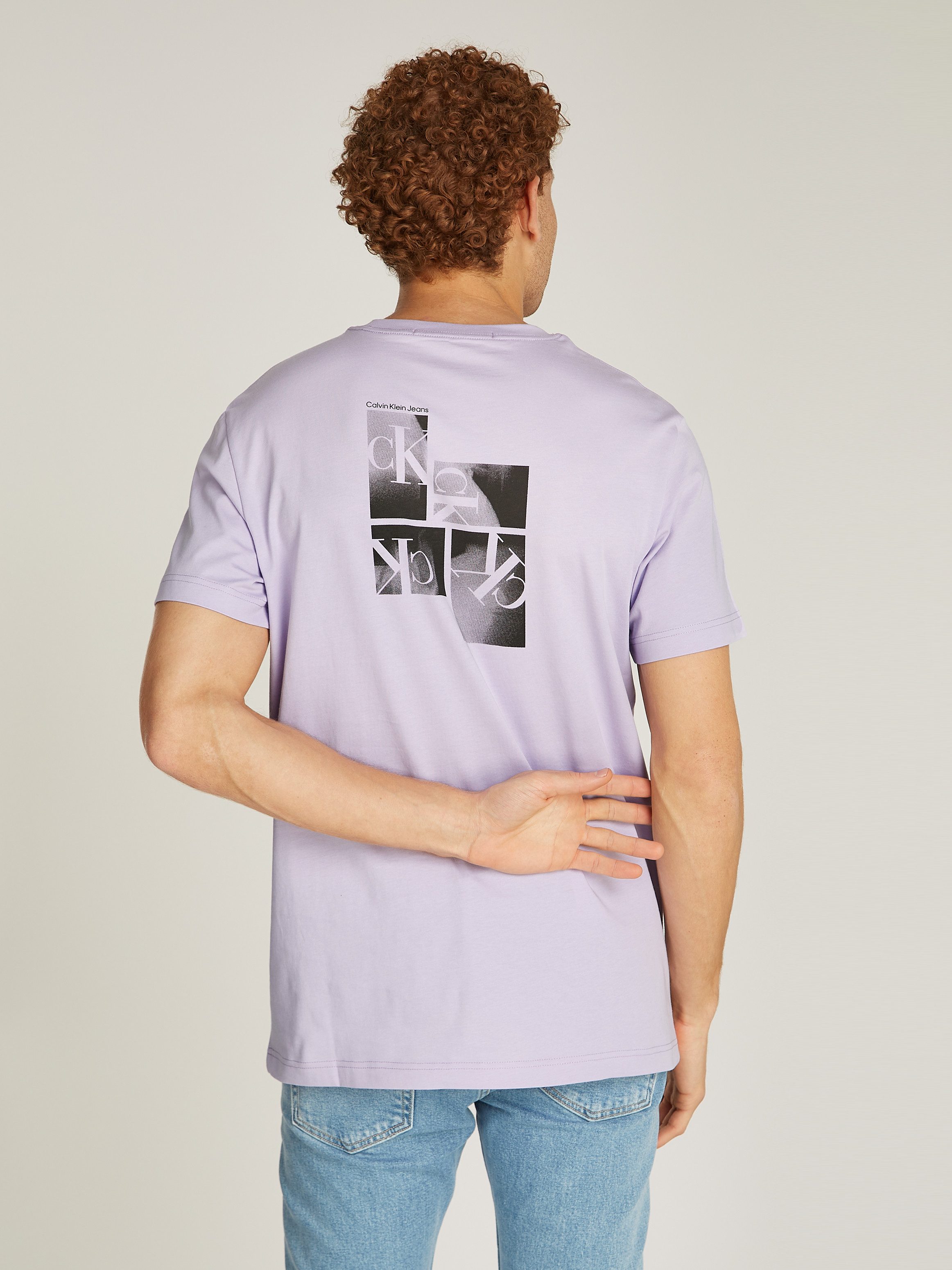 Calvin Klein T-shirt CK MULTIBOX TEE met logo achterkantprint