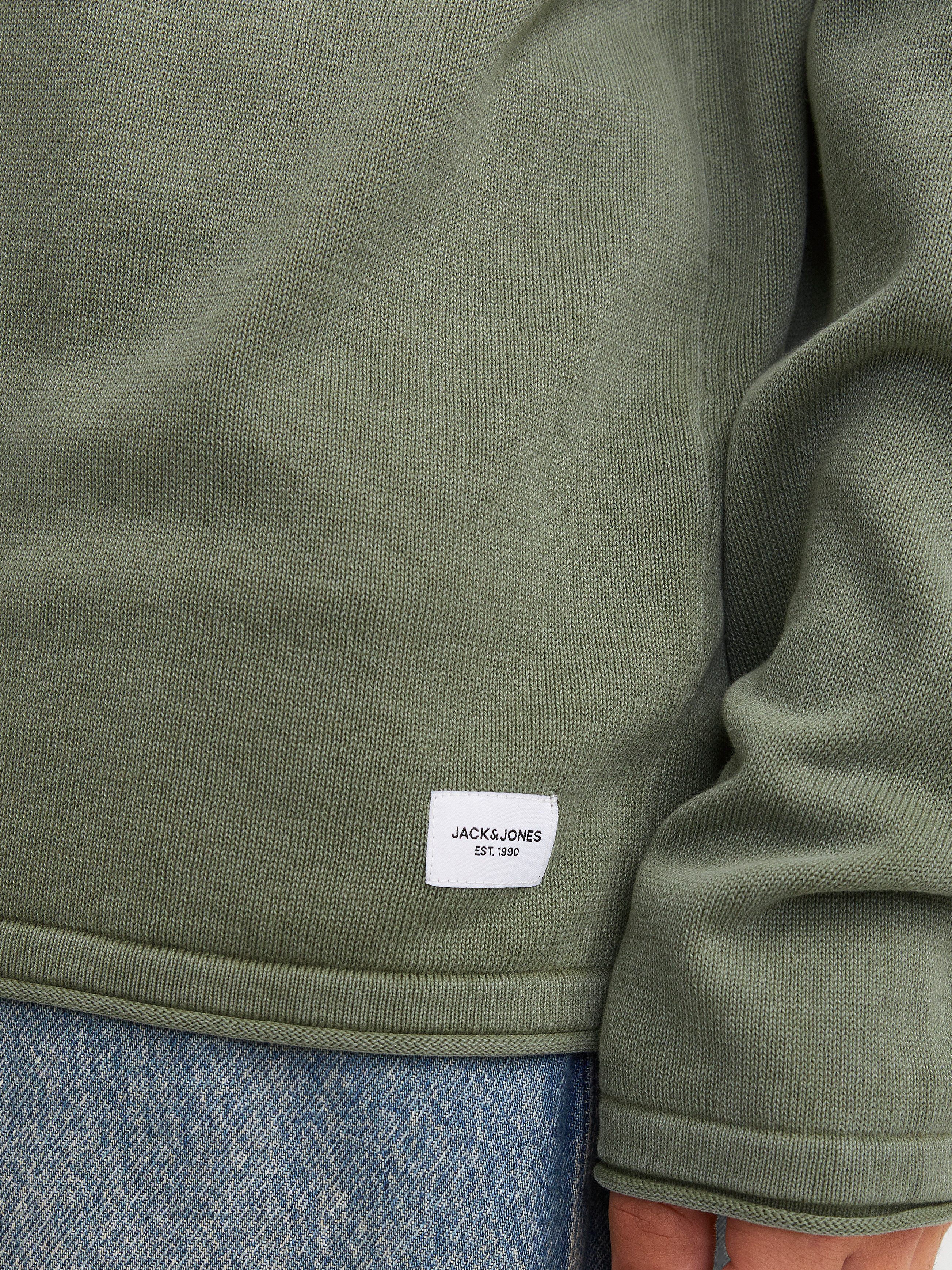 Jack & Jones Gebreide trui JJELEO KNIT CREW NECK NOOS