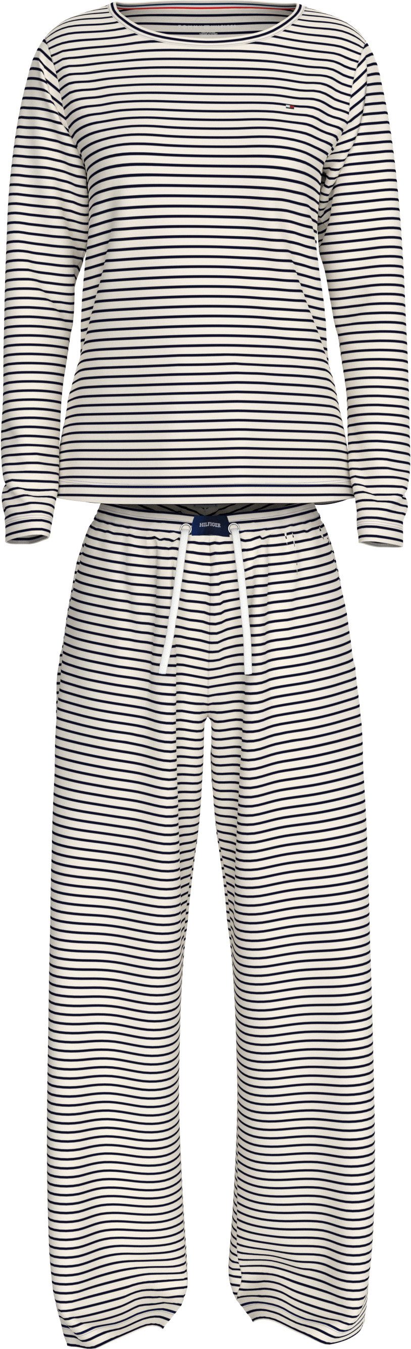 Tommy Hilfiger Underwear Pyjama JERSEY LS PRINT PJ SET (set 2-delig 2-delig)