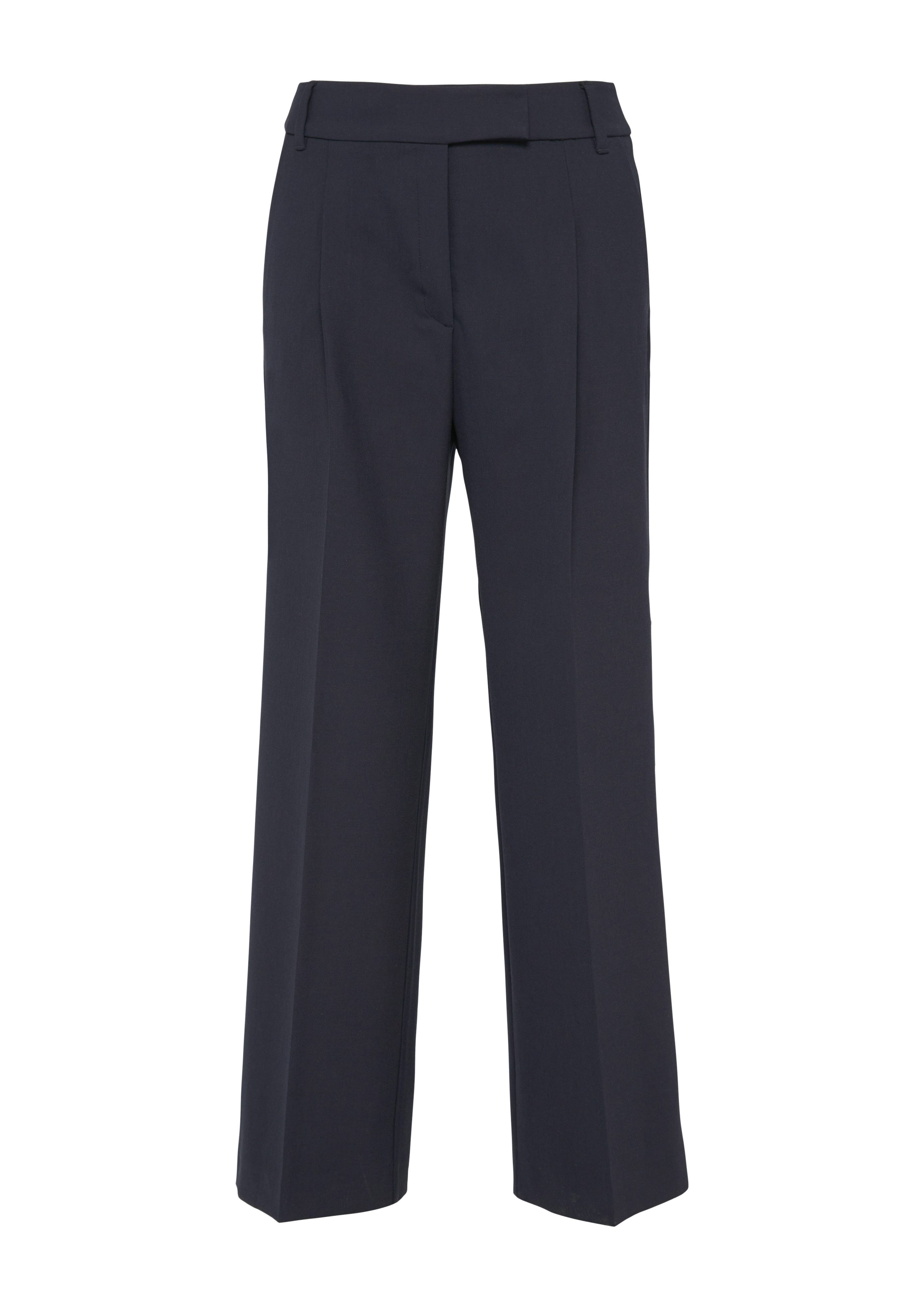 s.Oliver BLACK LABEL Pantalon met persplooien