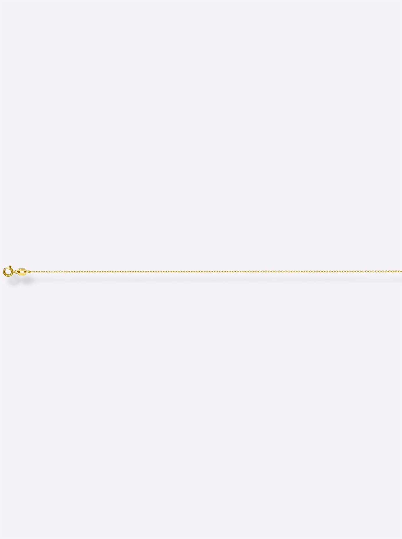 Lady Ketting unisex kettingen maat 45 goud(kleur)