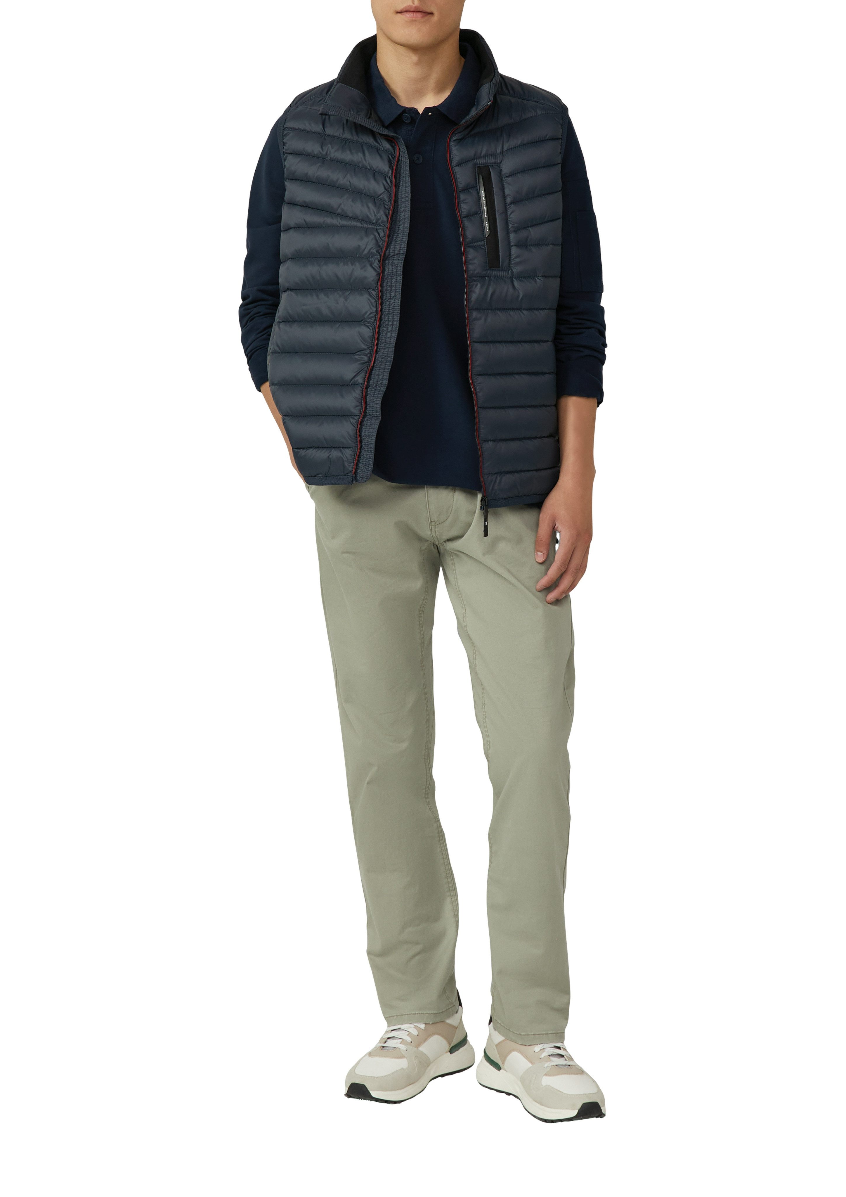 s.Oliver Poloshirt met lange mouwen
