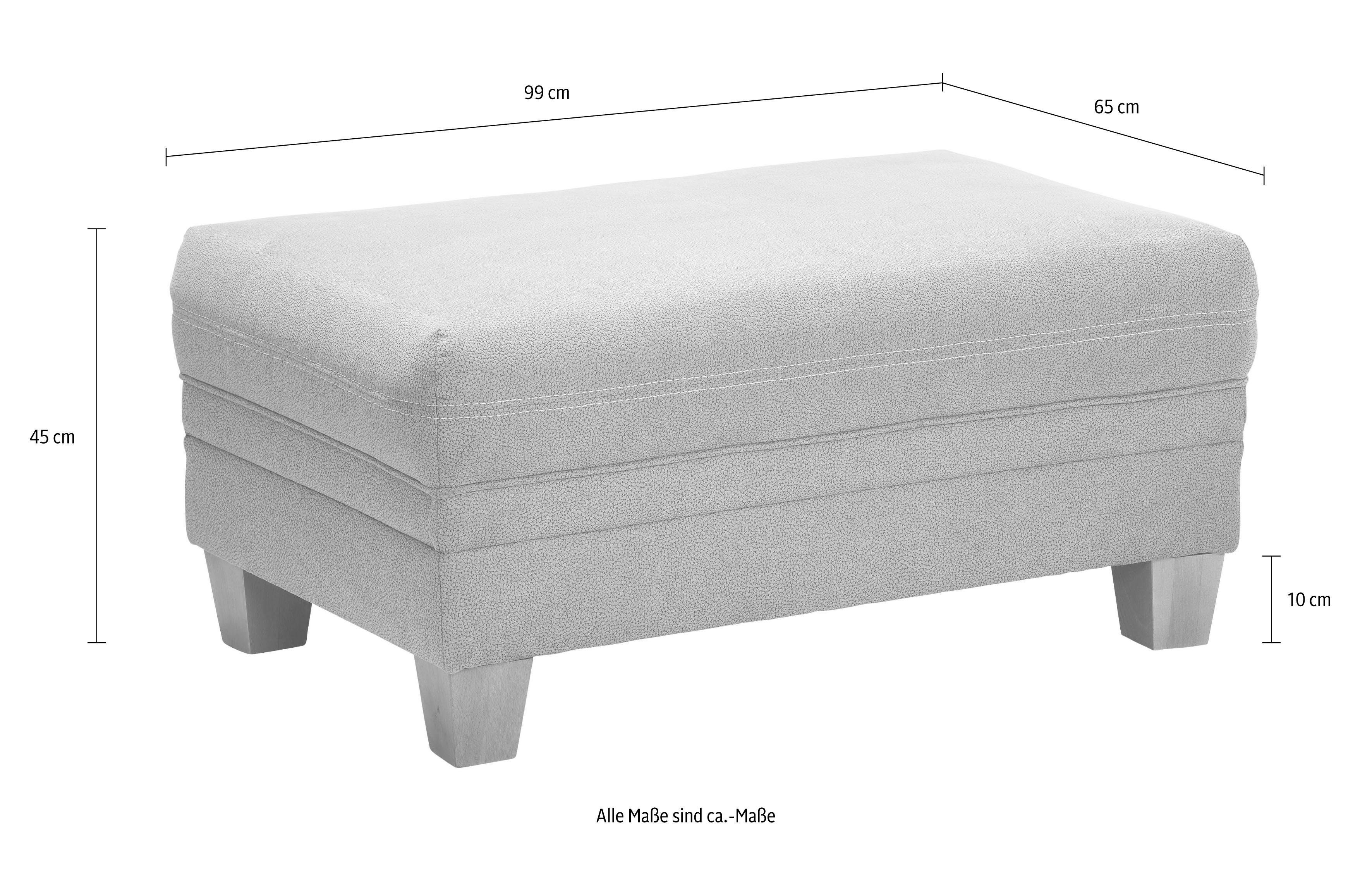 Home affaire Hocker Husum met contrasterende stiksels