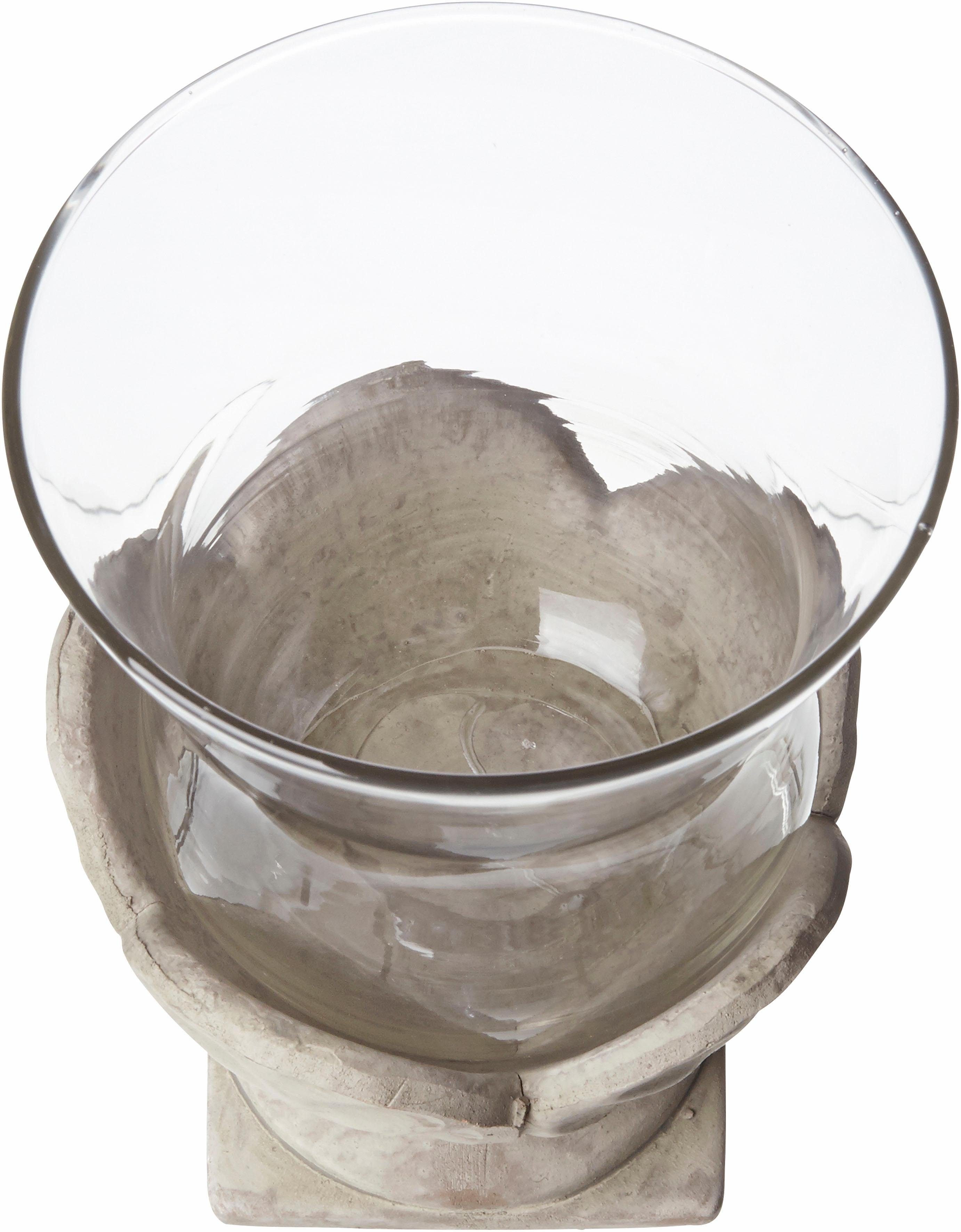Home affaire Windlicht Antiek-windlicht (set, 2 stuks)