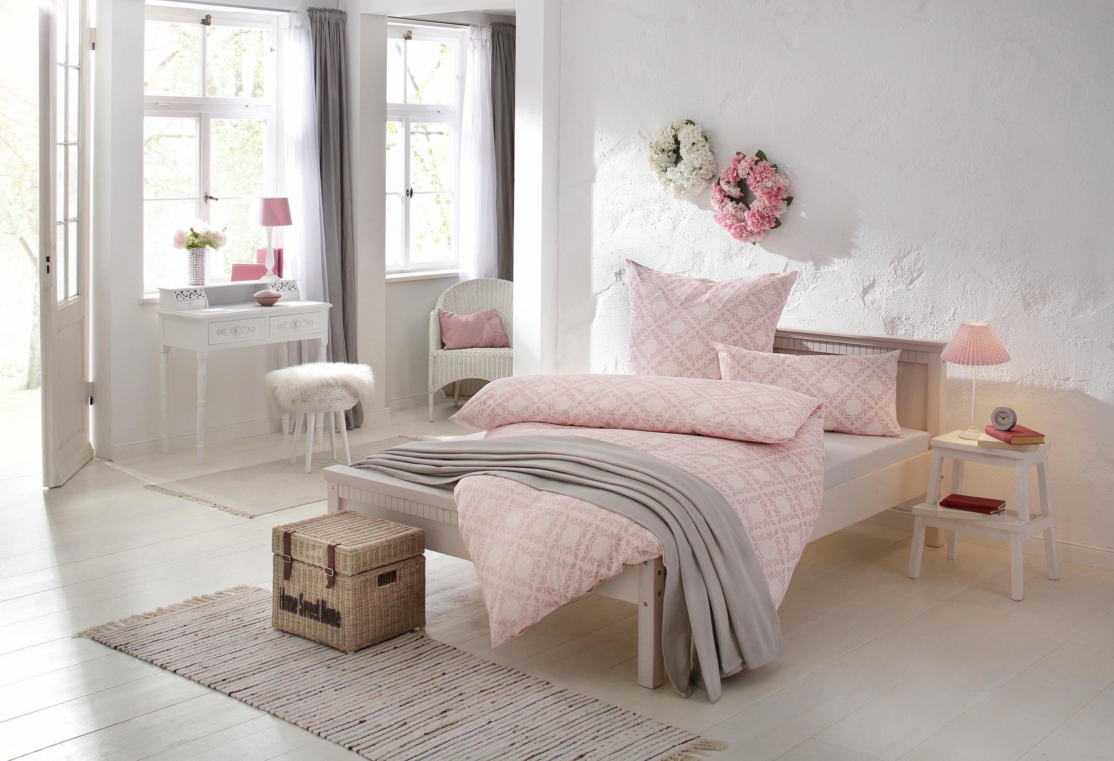my home Sprei Mira lichte sprei van 100% katoen, uni foulard, zonder vulling
