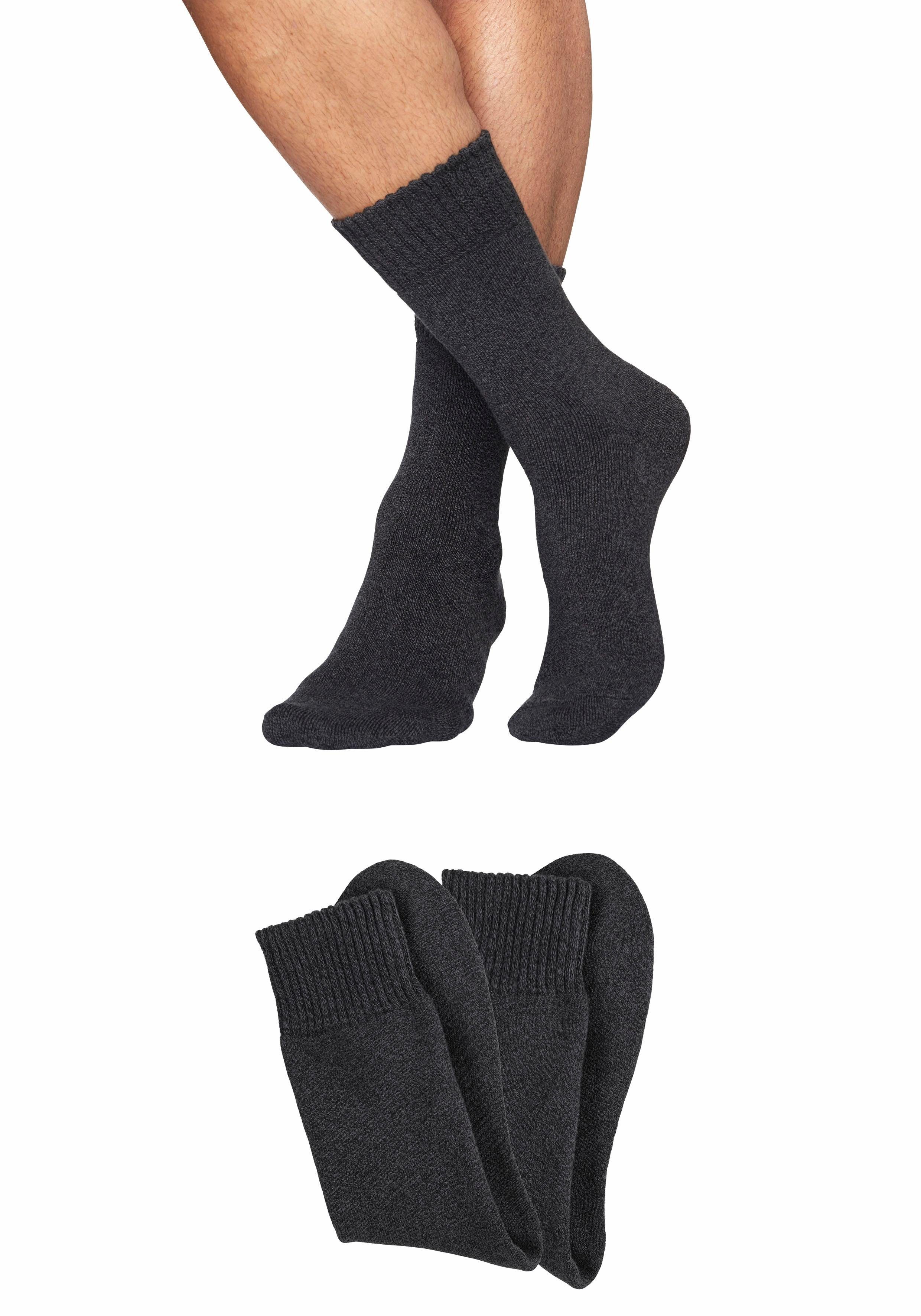 Sympatico NU 15% KORTING: Sympatico volpluchen sokken (2 paar) met comfortabele boord