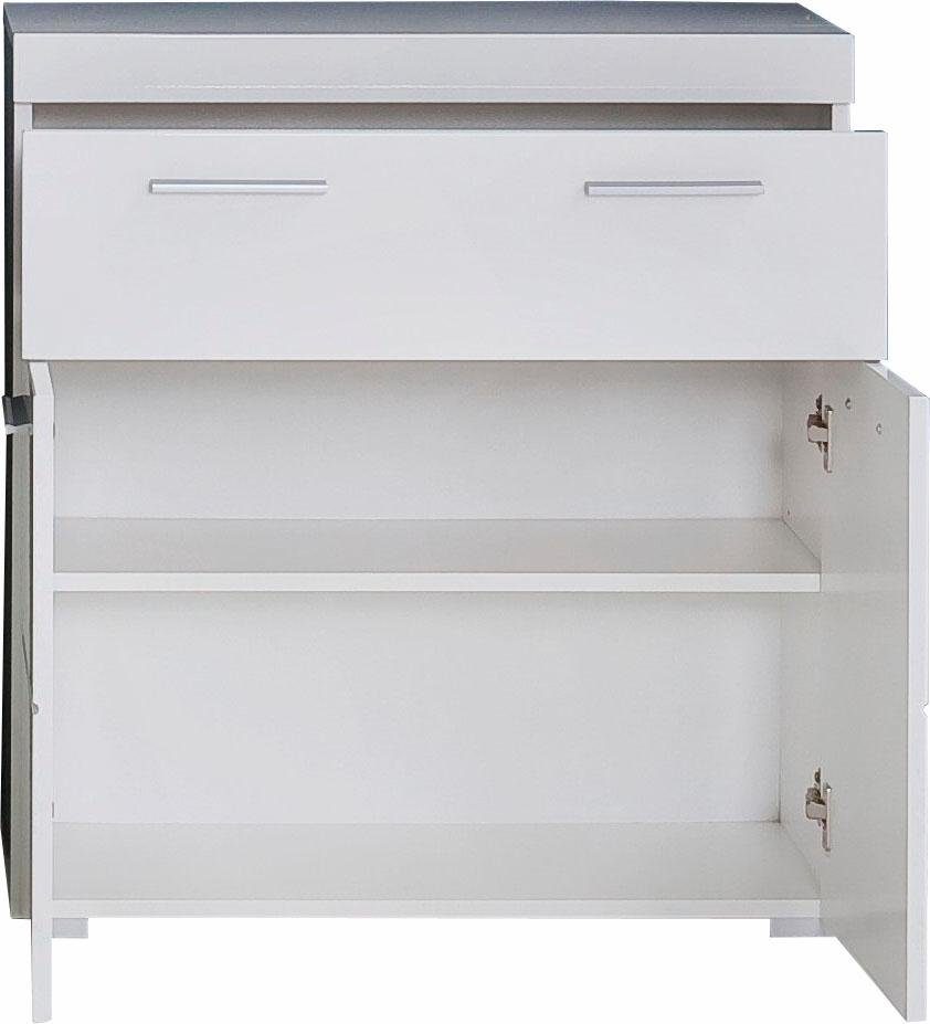 INOSIGN Onderkast Avena Badkamerkast met 1 grote lade en 2 deuren - 73/31/79 cm