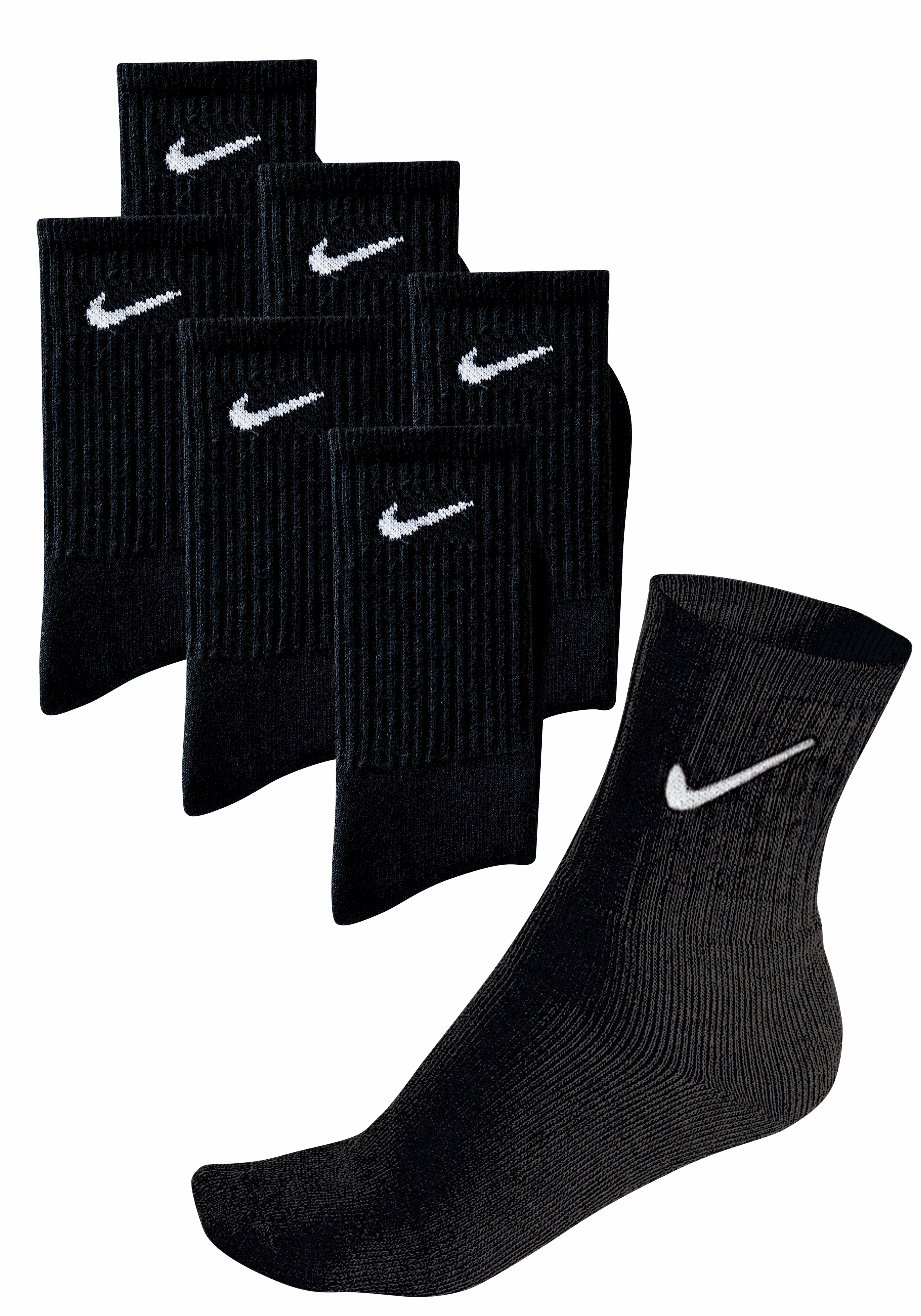 Nike Sportsokken met voetfrotté (6 paar)