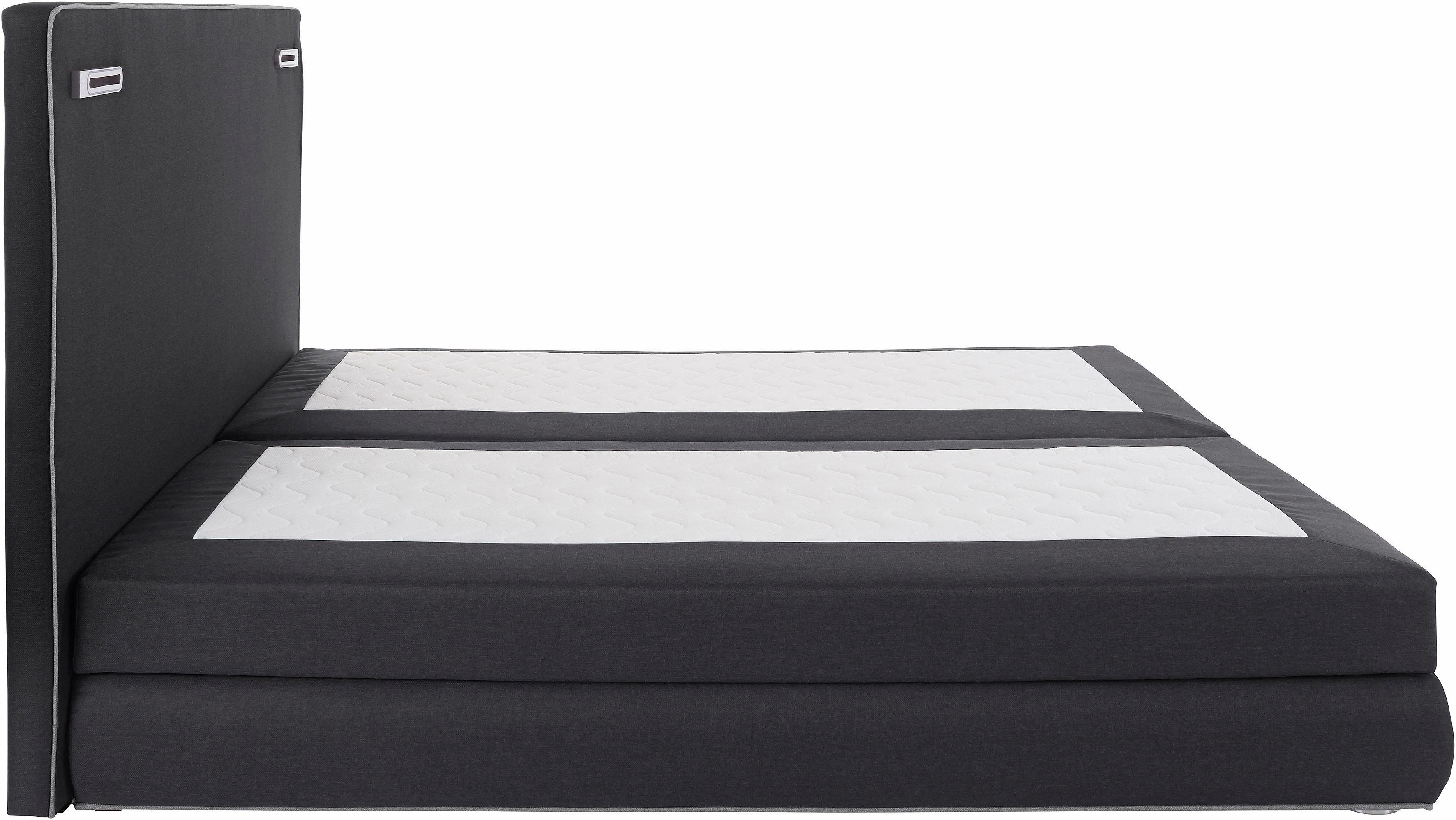 COLLECTION AB Boxspring Ninoni incl. bedlade, topper en optioneel met led-verlichting