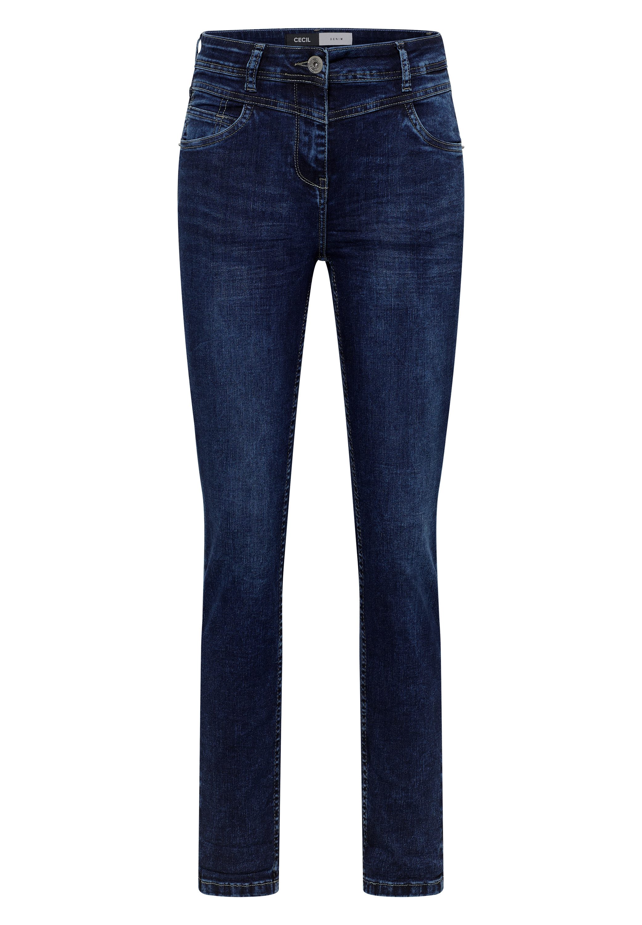 Cecil Slim fit jeans Stijl Toronto in five-pocketsstijl