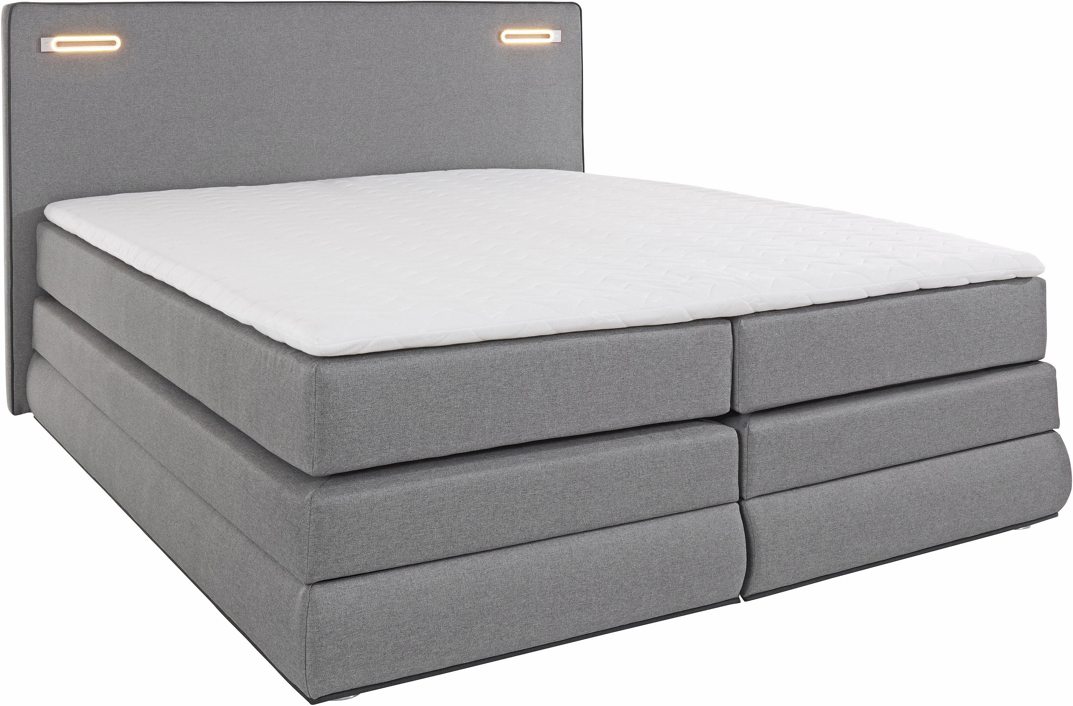 COLLECTION AB Boxspring Ninoni incl. bedlade, topper en optioneel met led-verlichting