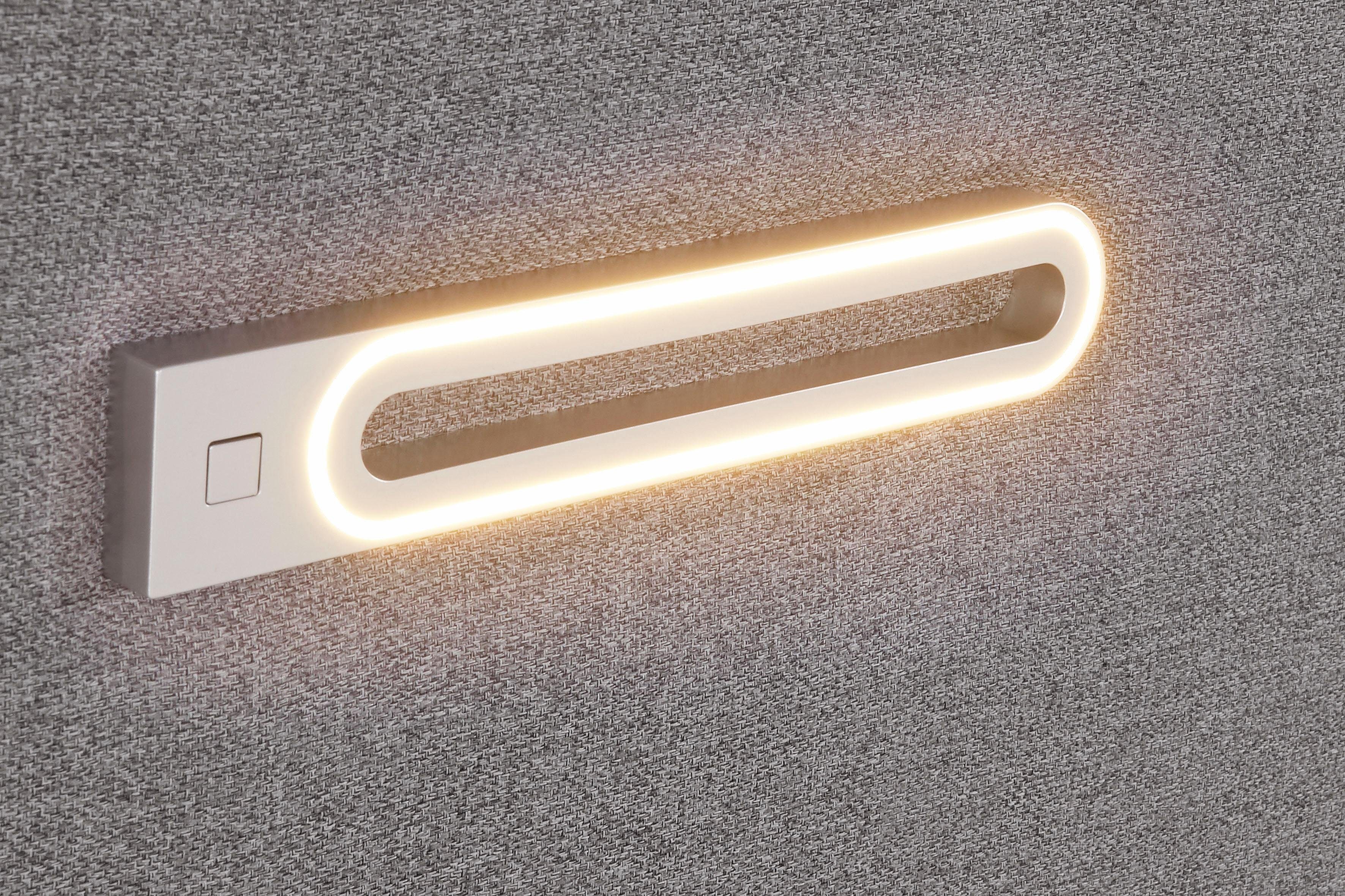 COLLECTION AB Boxspring Ninoni incl. bedlade, topper en optioneel met led-verlichting