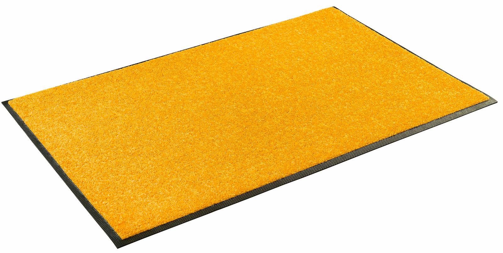 wash+dry by Kleen-Tex Loper Trend Uni, Schmutzfangmatte, waschbar Inloopmatten, antislip, geschikt voor binnen en buiten, wasbaar deurmatten maat 75