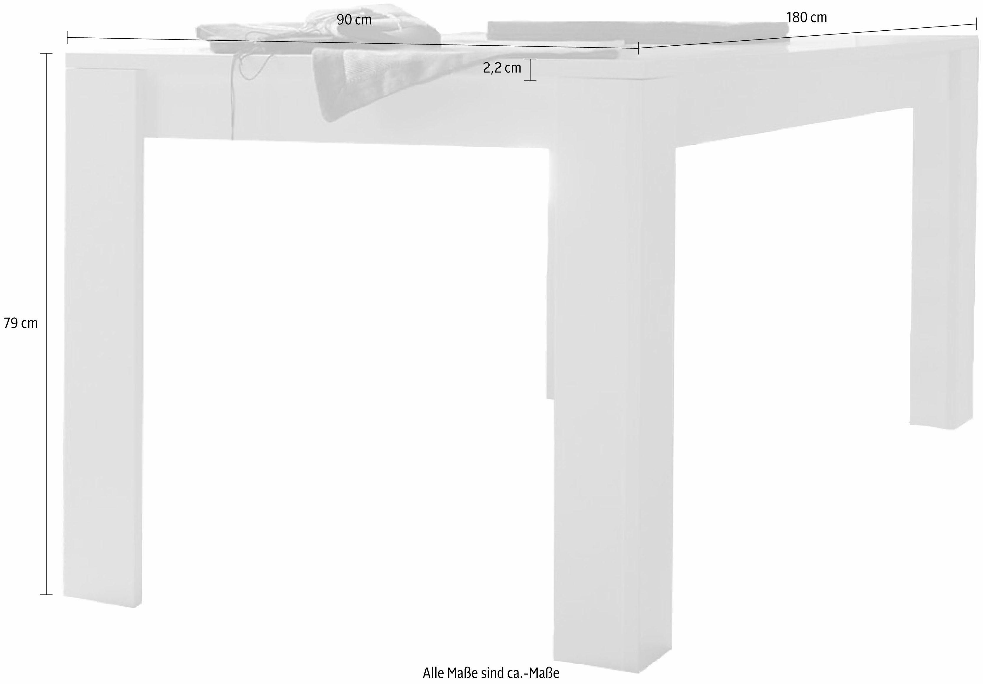 INOSIGN Eettafel Sky Breedte 180 cm