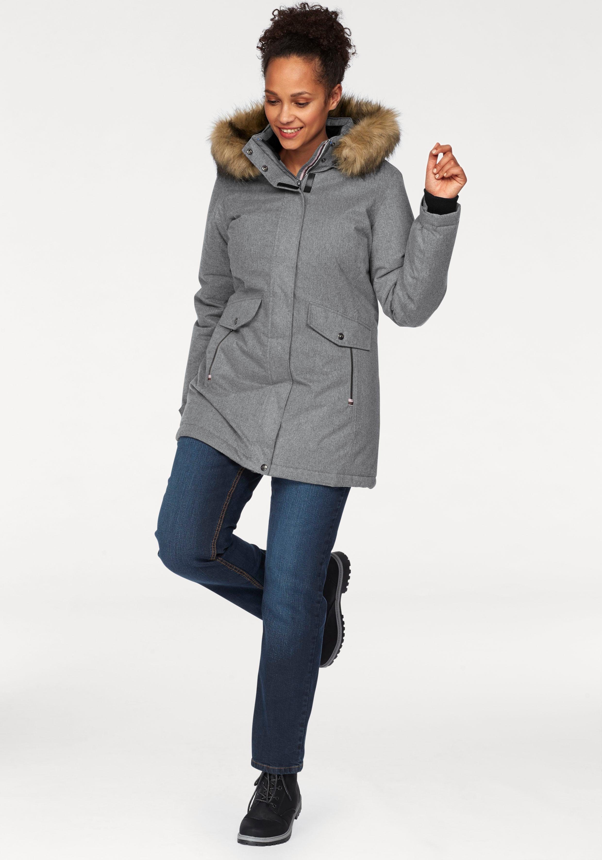 Polarino Functionele parka Waterafstotend, winddicht en ademend