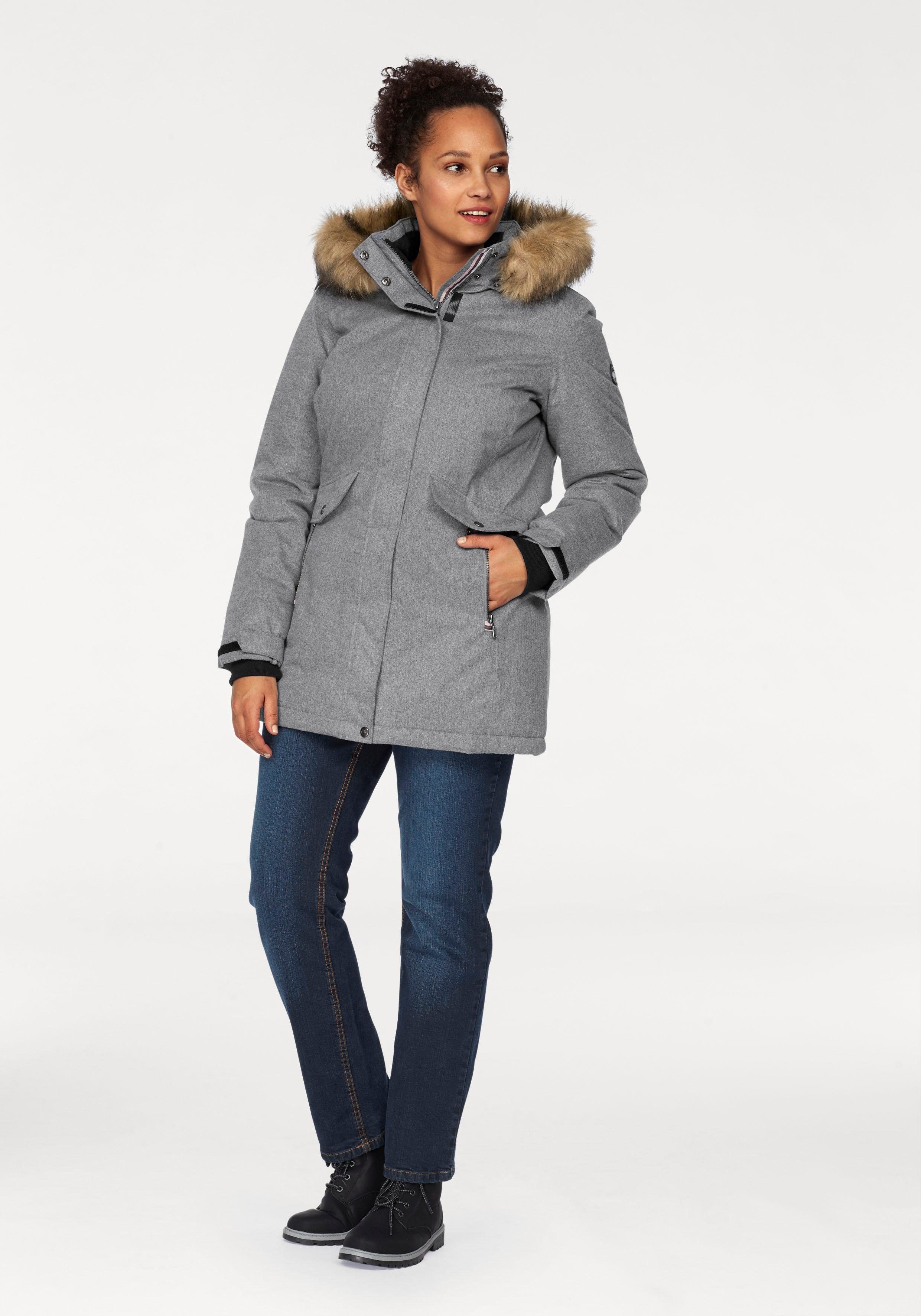Polarino Functionele parka Waterafstotend, winddicht en ademend