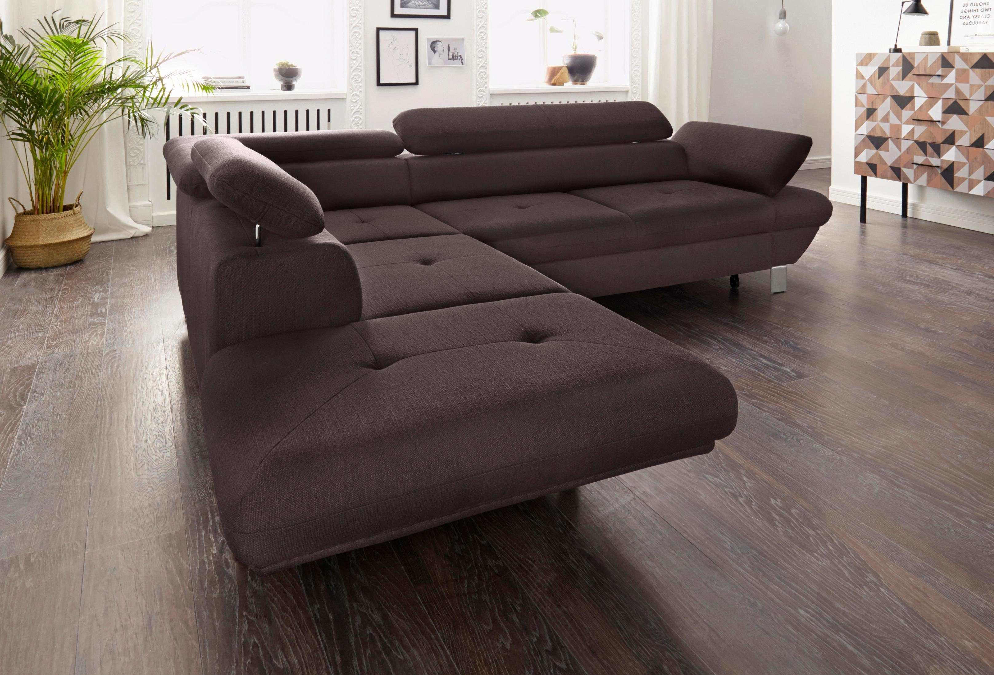 exxpo - sofa fashion Hoekbank optioneel met bedfunctie